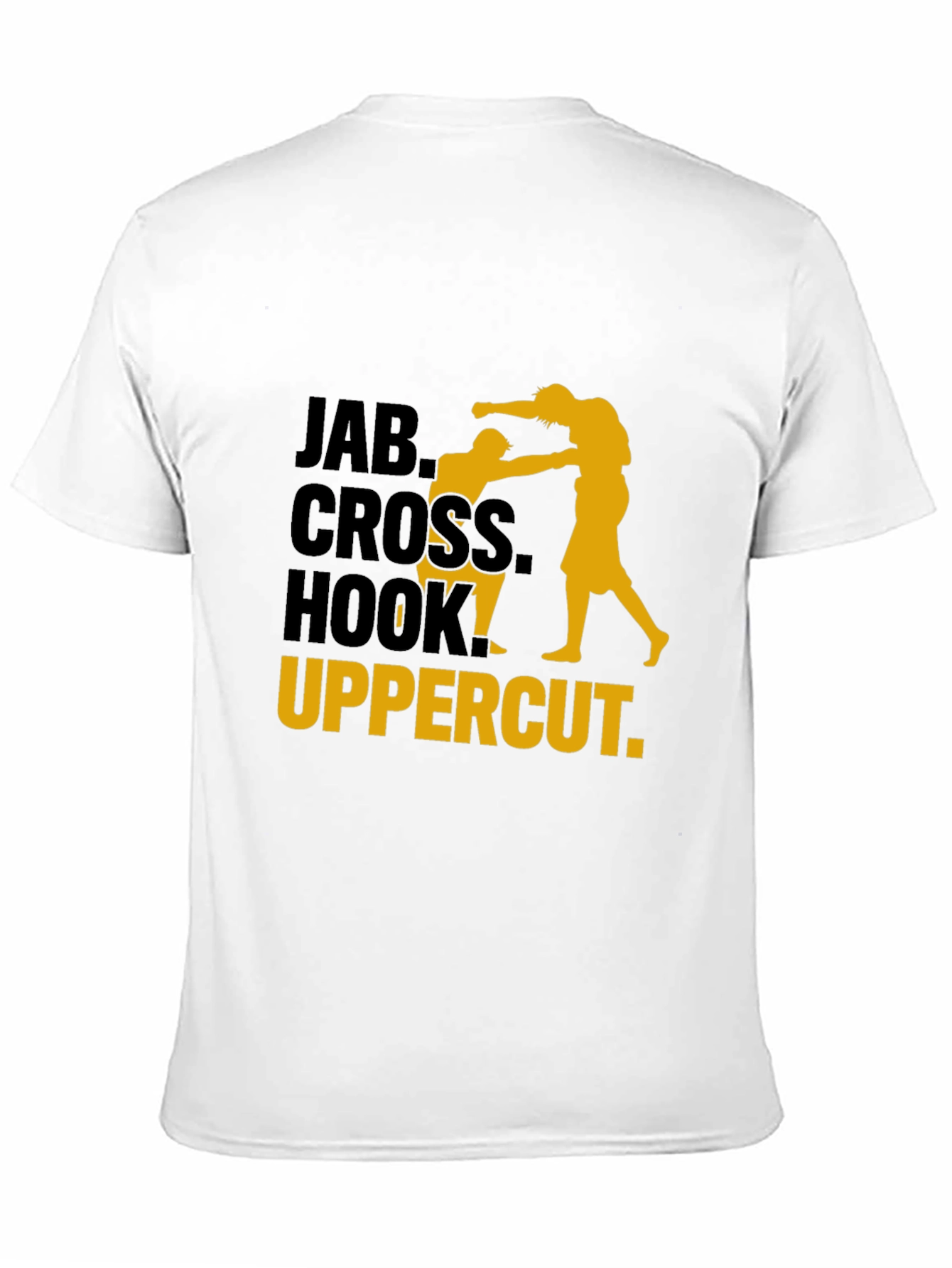 Boxing Moves T-Shirt - Jab Cross Hook Uppercut
