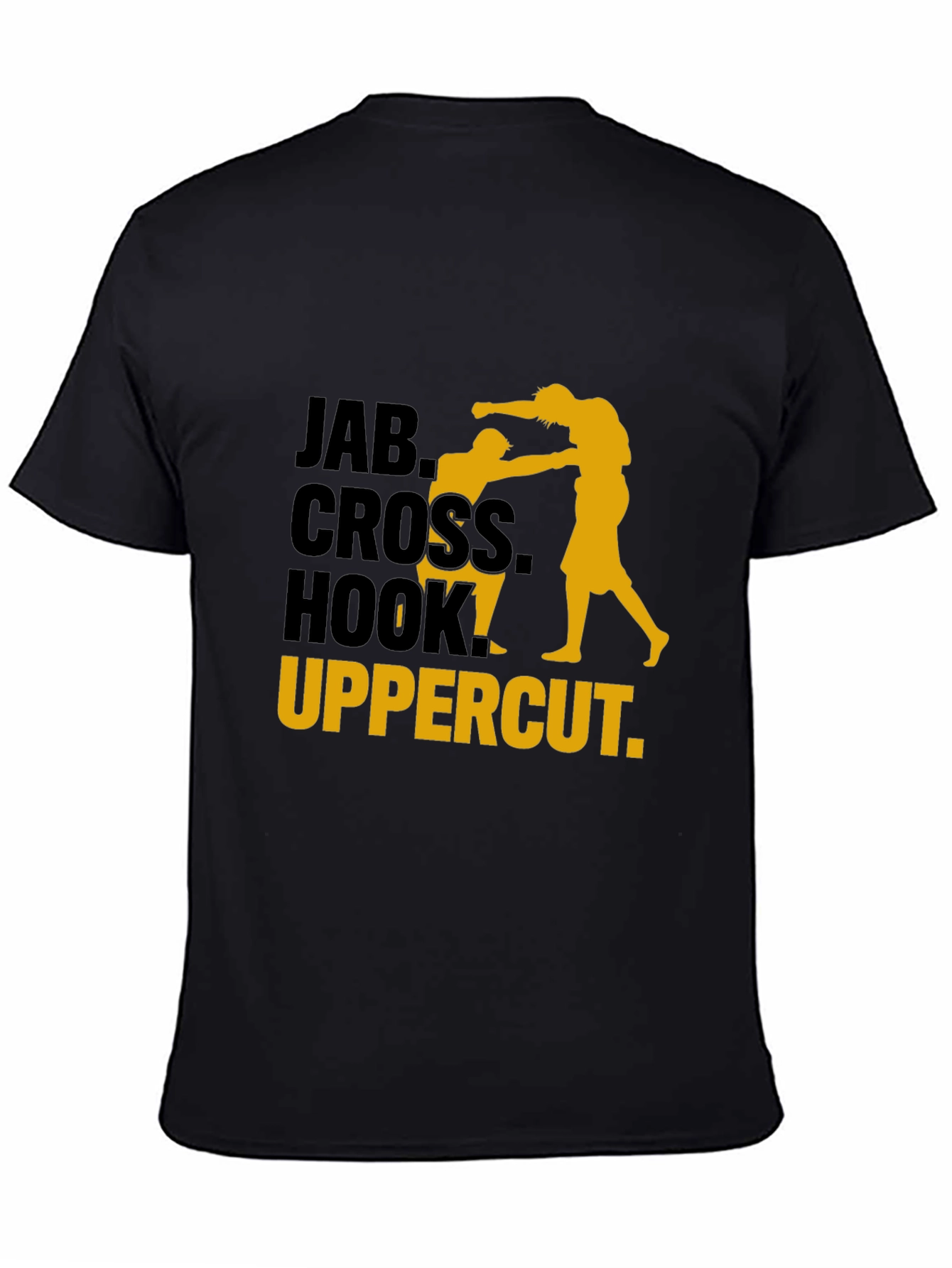 Boxing Moves T-Shirt - Jab Cross Hook Uppercut