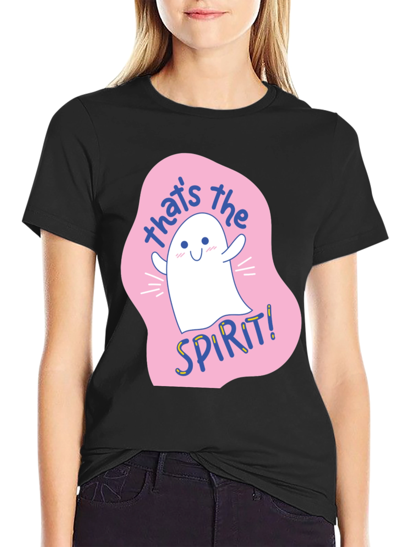Cute Ghost T-Shirt - Thats the Spirit!