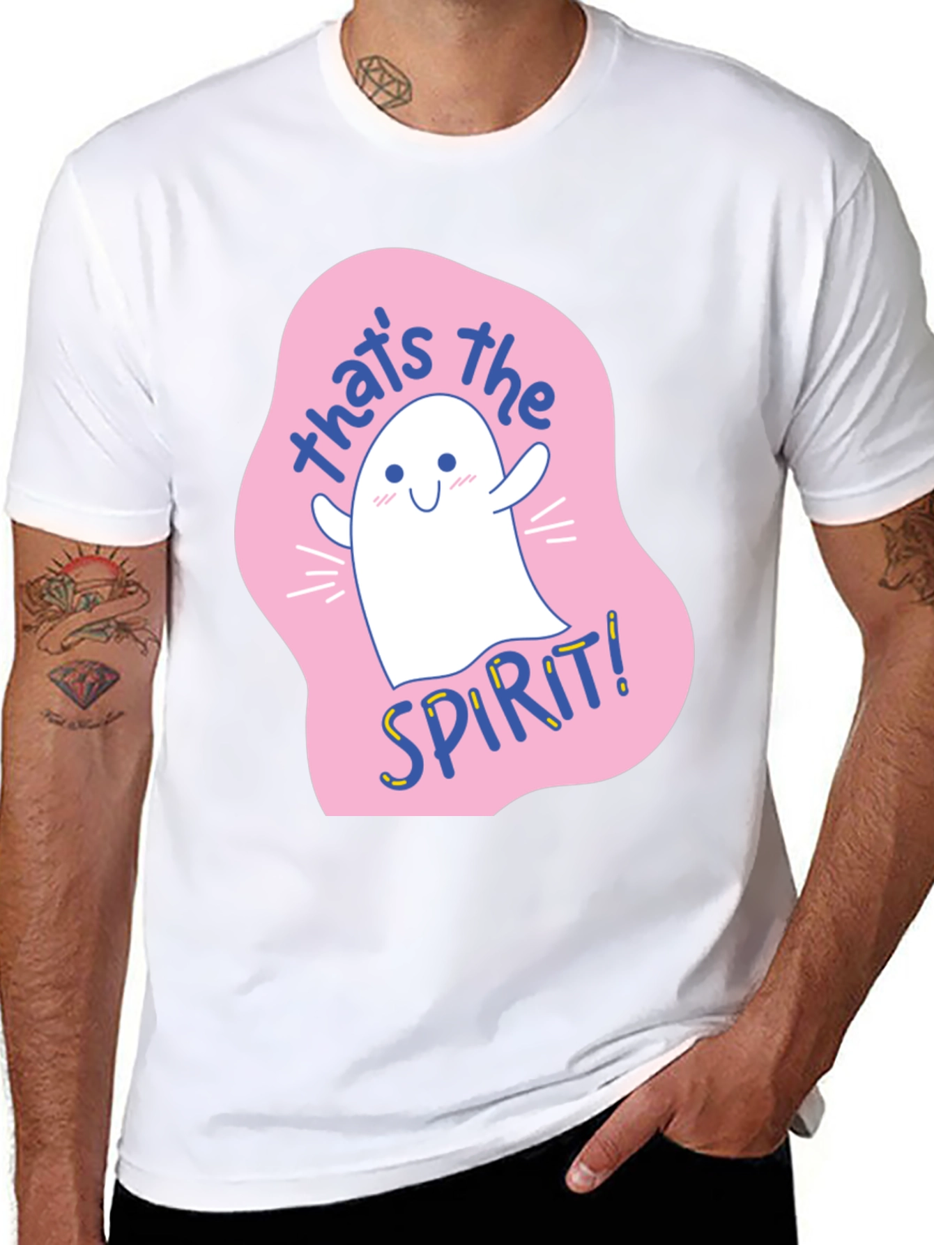 Cute Ghost T-Shirt - Thats the Spirit!