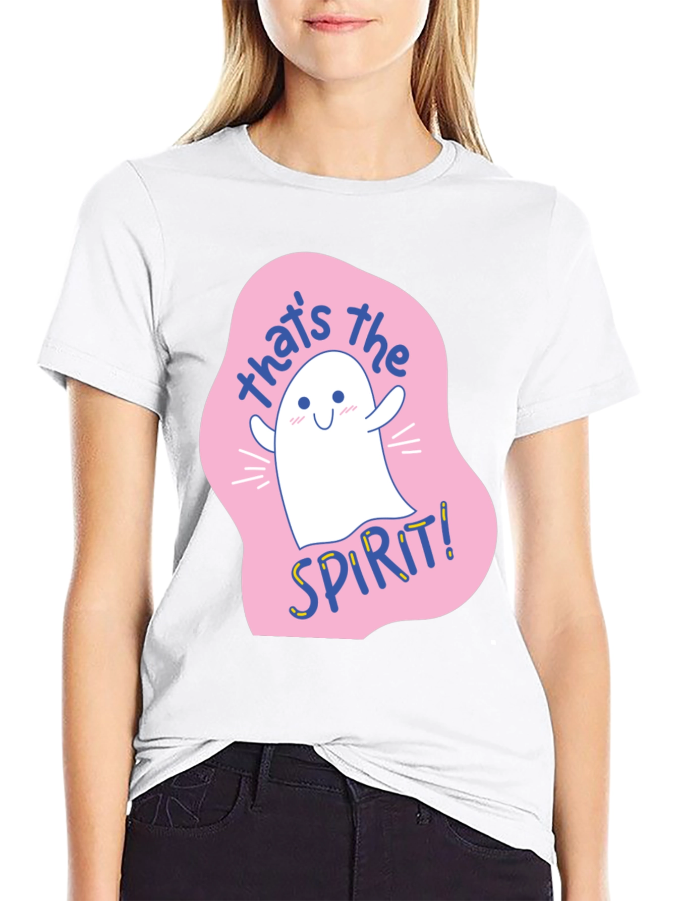Cute Ghost T-Shirt - Thats the Spirit!