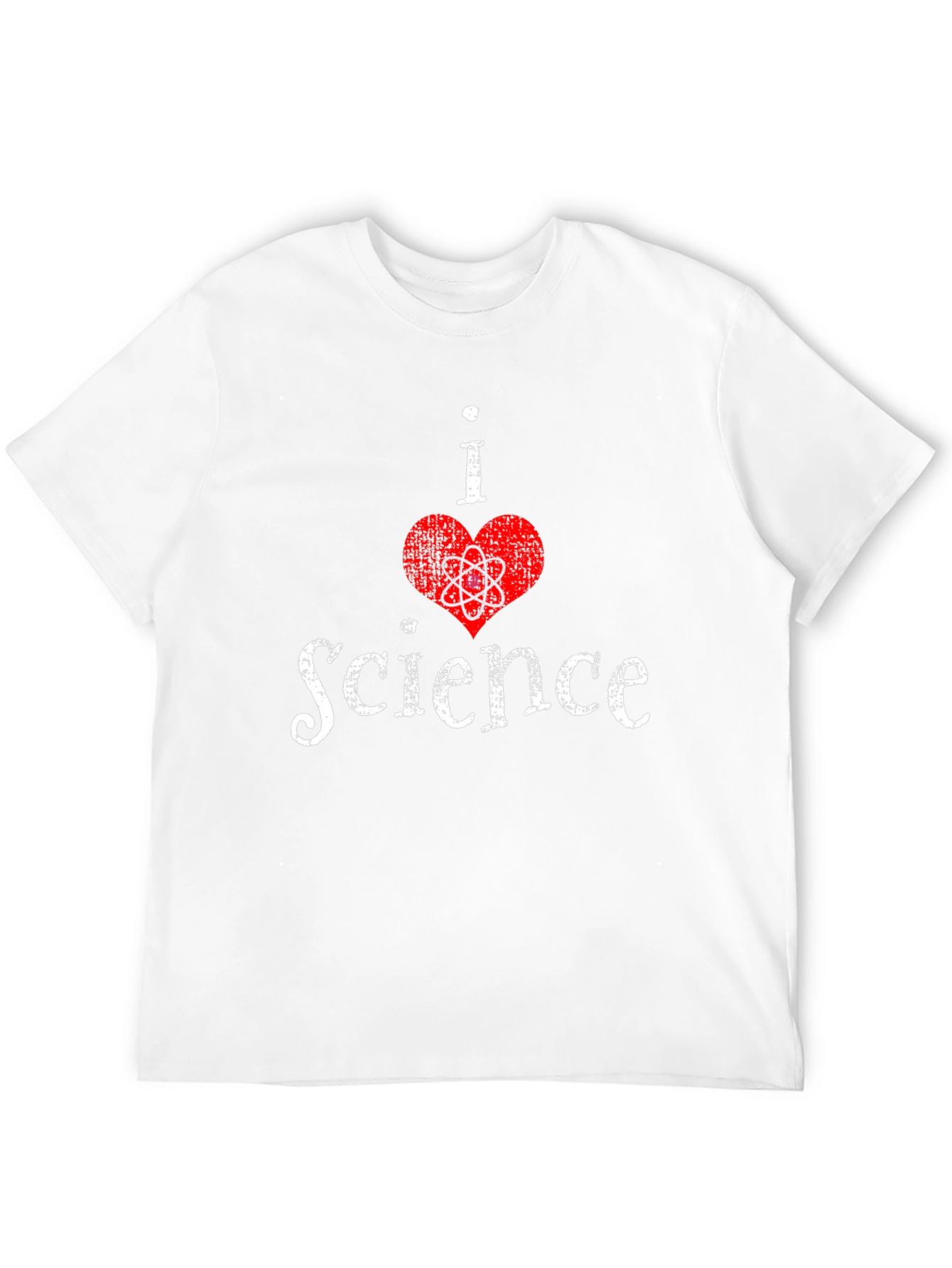 I Heart Science Black T-Shirt