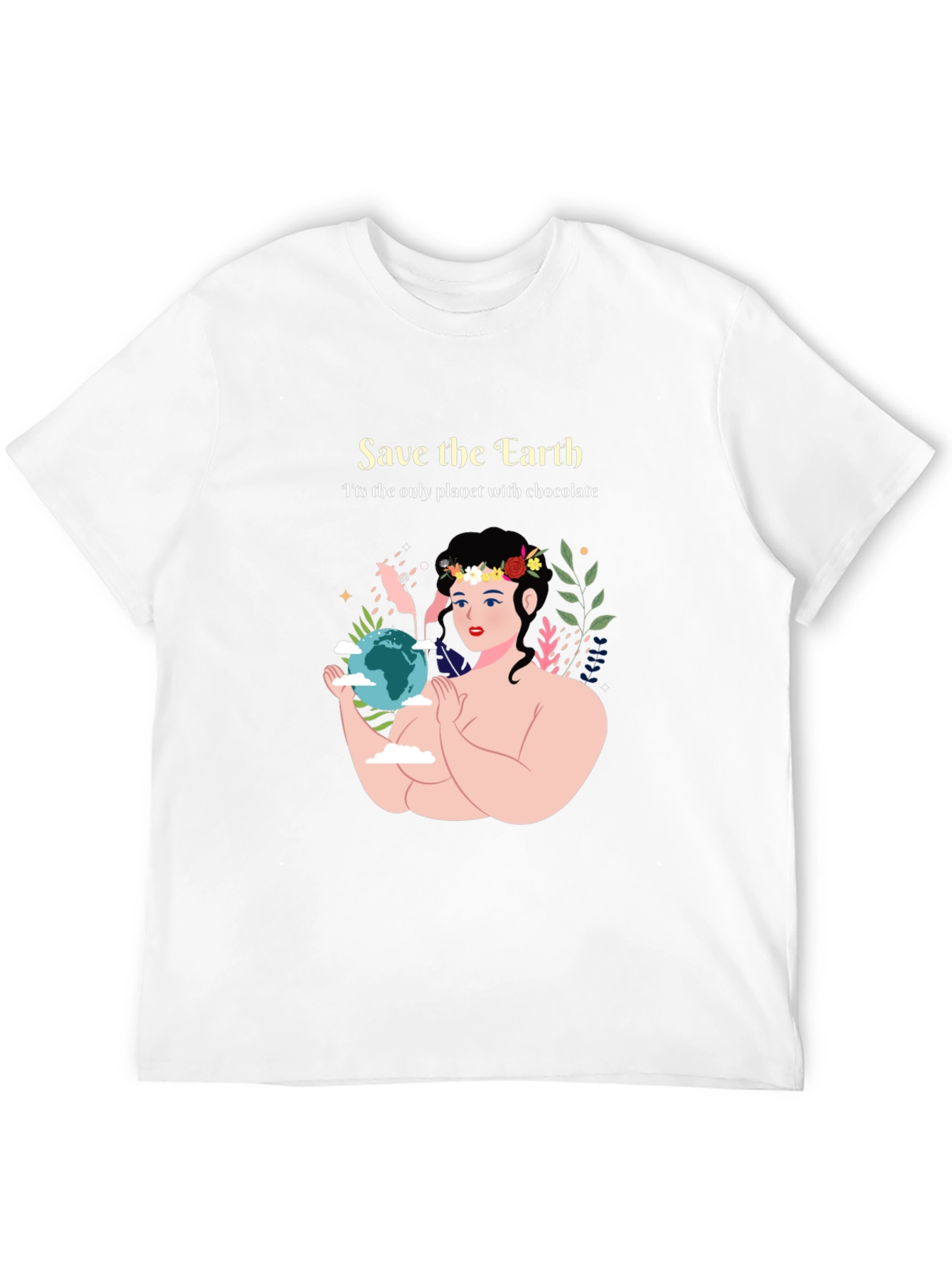 Save the Earth Chocolate T-Shirt