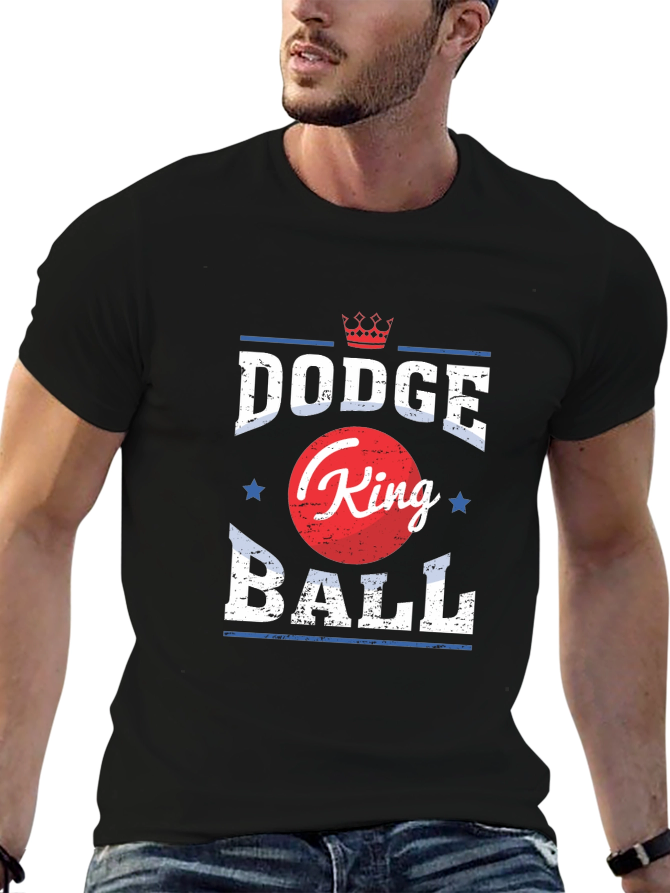 Dodgeball King Graphic T-Shirt