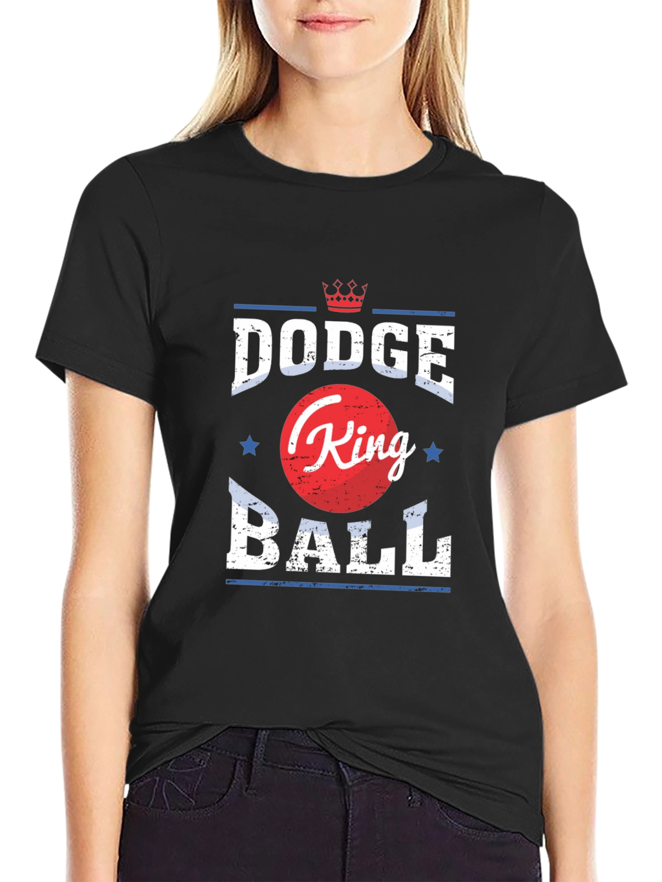 Dodgeball King Graphic T-Shirt