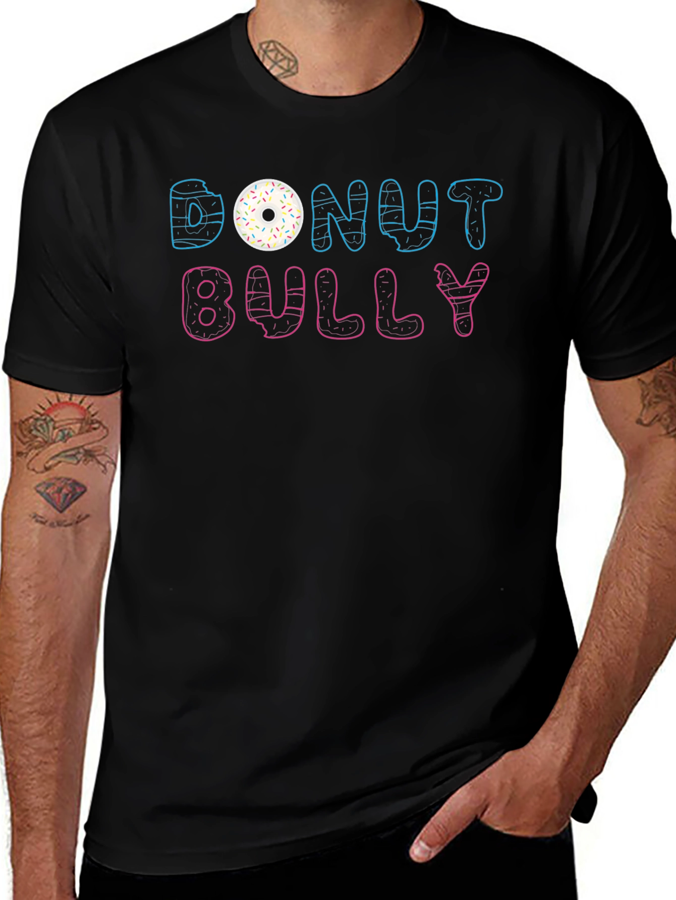 Donut Bully T-Shirt Funny Graphic Tee