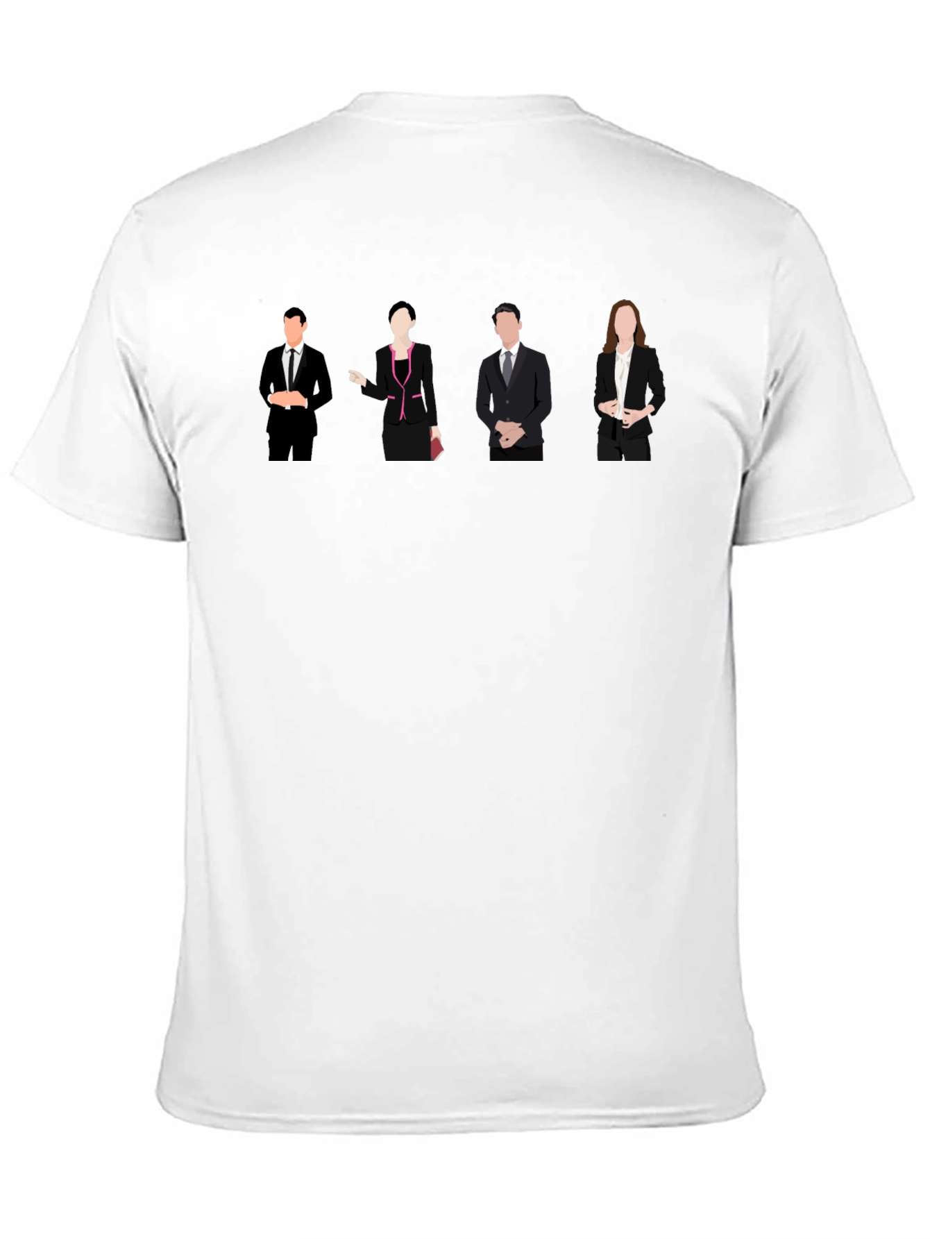 Succession T-Shirt | Black Crew Neck