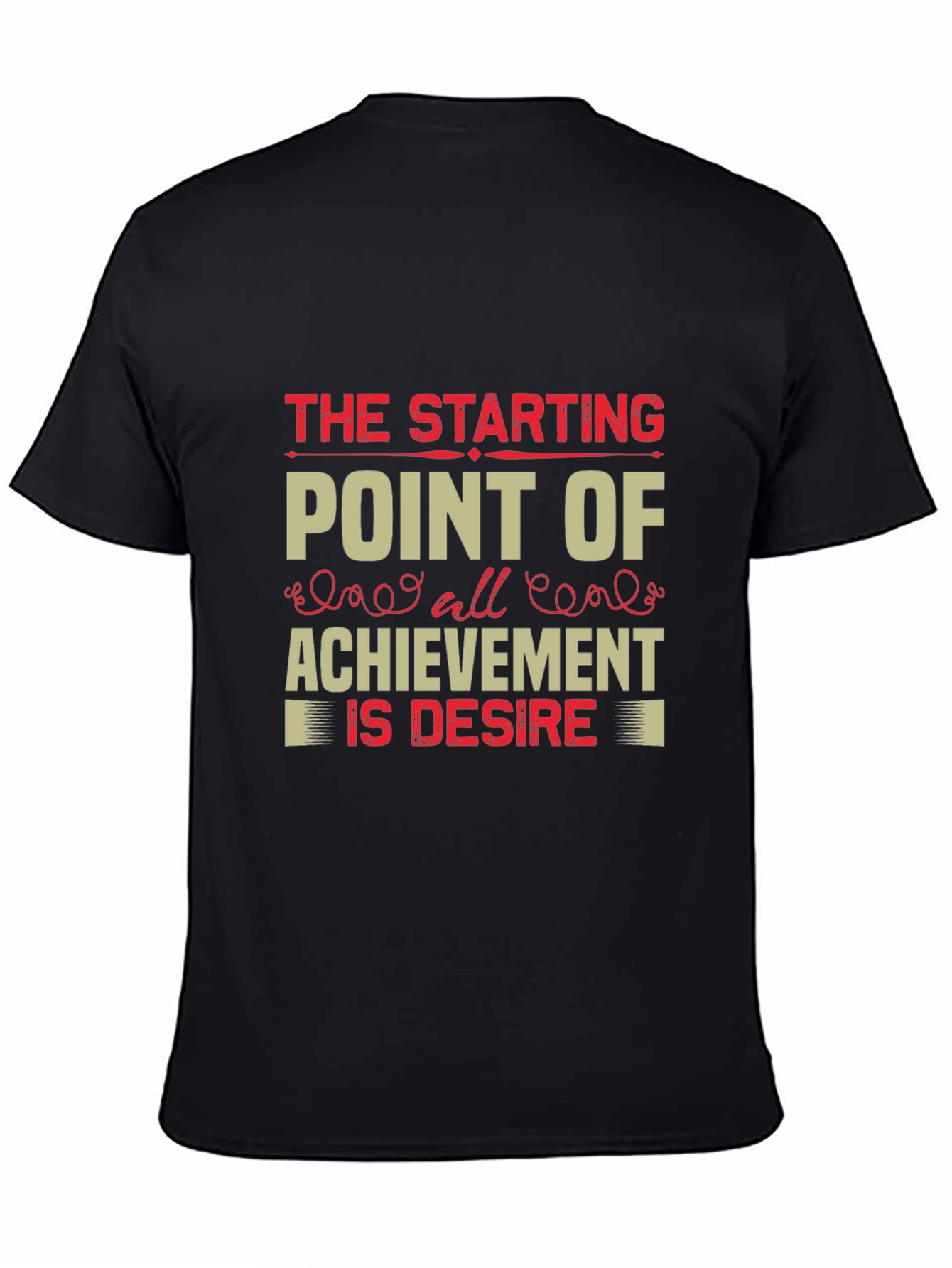 Inspirational Quote Graphic Tee - The Starting Point