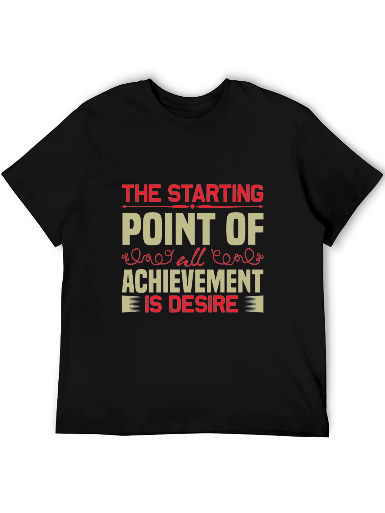 Inspirational Quote Graphic Tee - The Starting Point