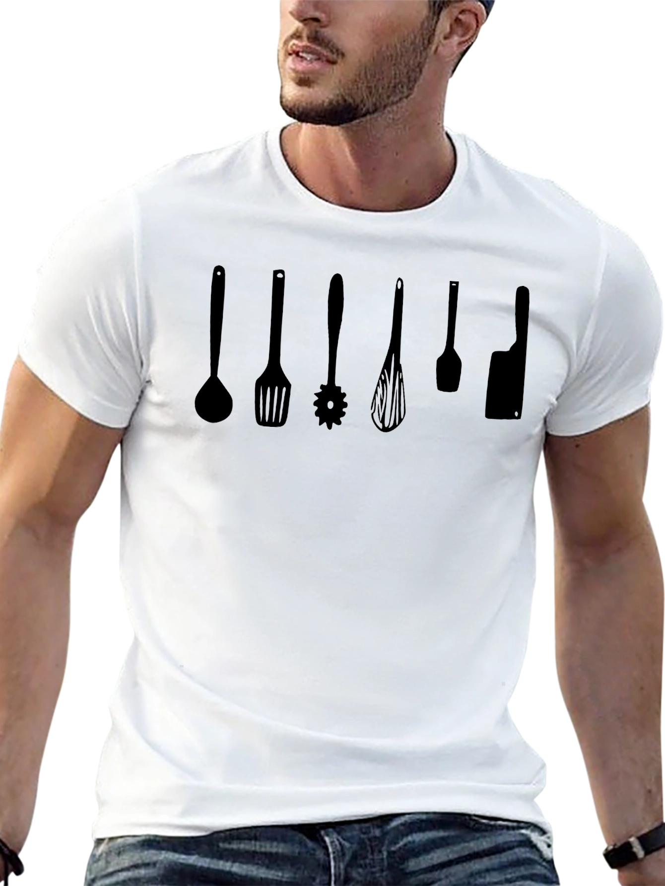 Chef Tools Graphic Tee - Black