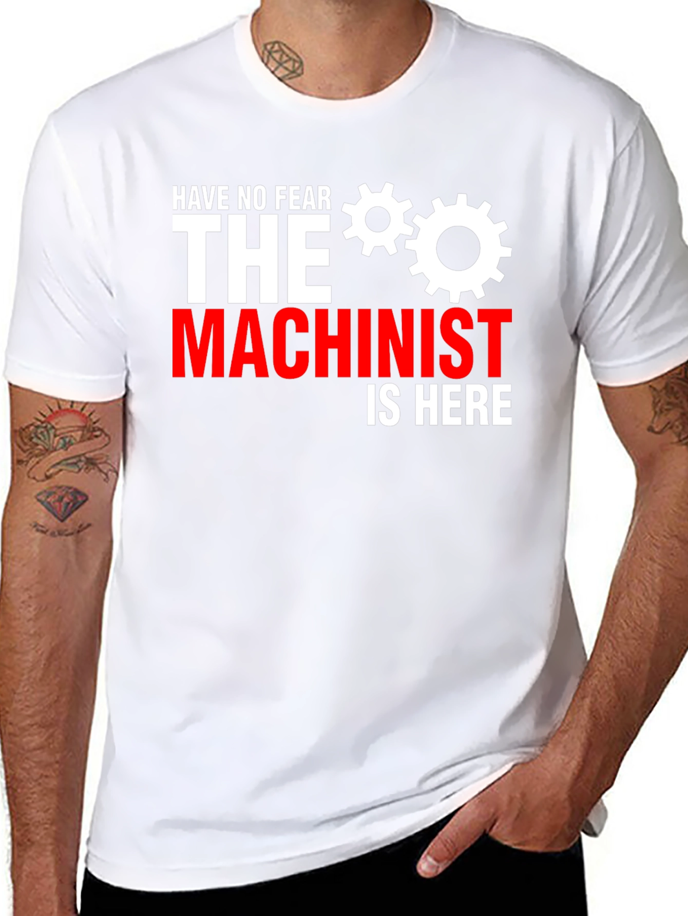 Have No Fear The Machinist Is Here T-Shirt