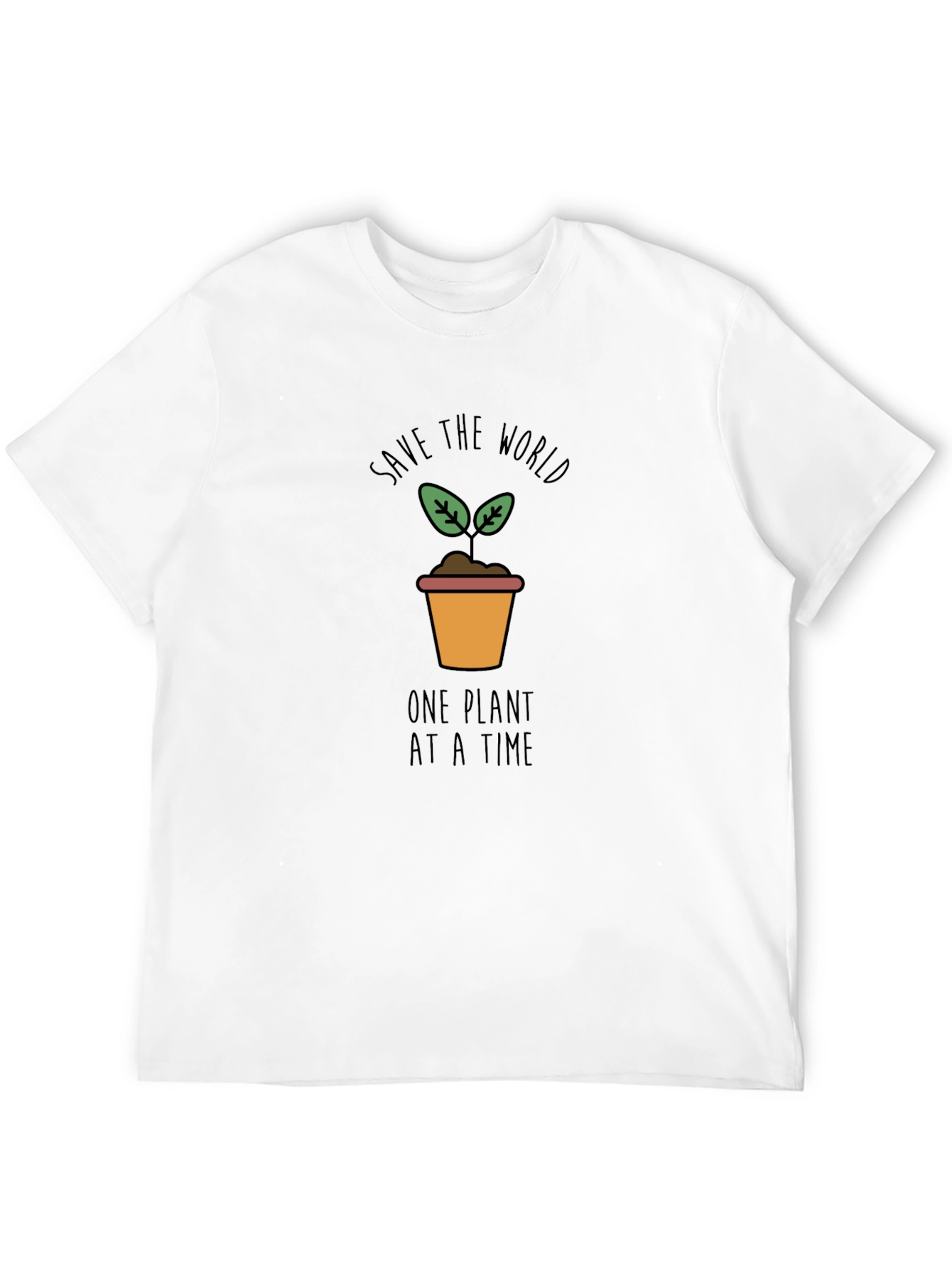 Eco-Friendly Save the World Graphic Tee