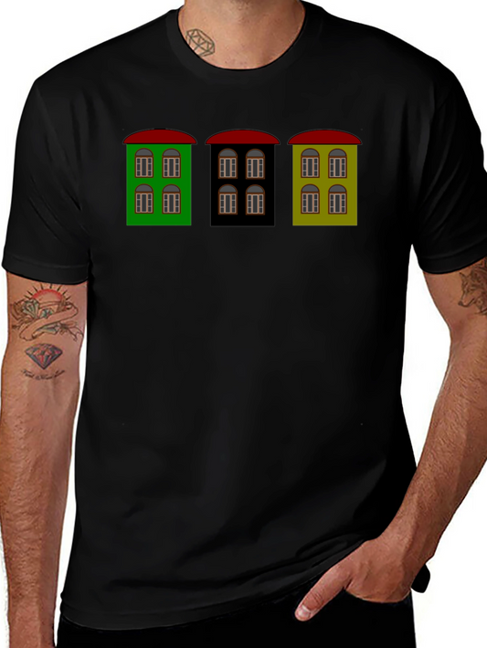 Abstract Building T-Shirt - Unique Design