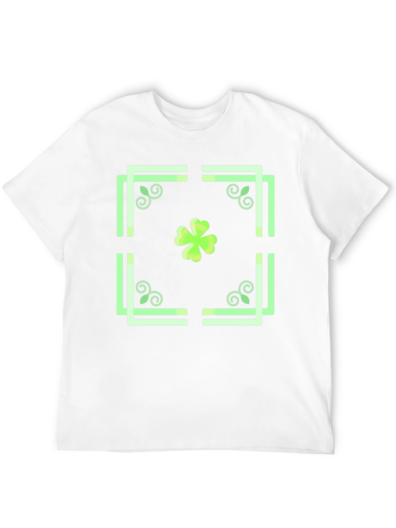 Lucky Clover Graphic Tee - Irish Pride Shirt