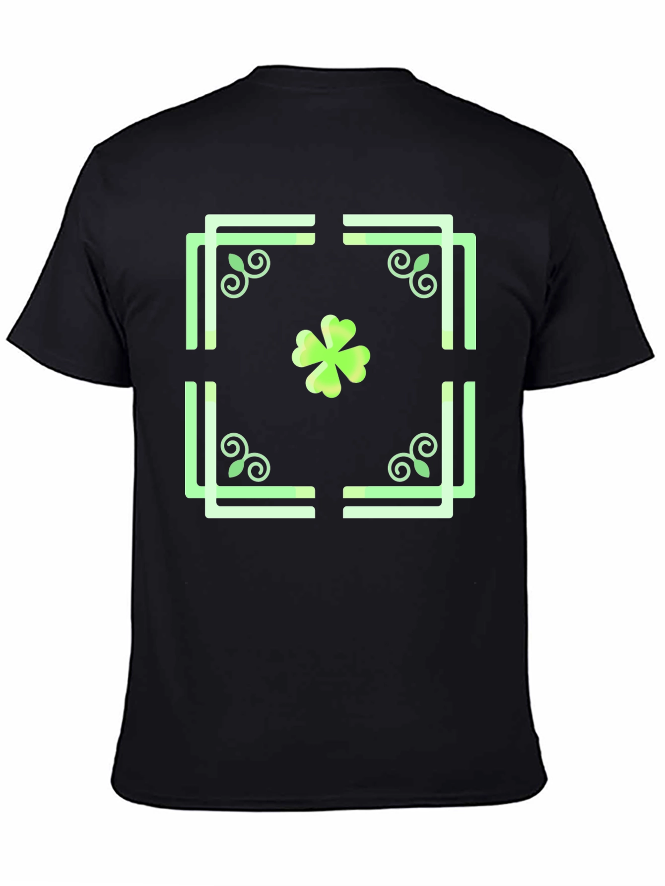 Lucky Clover Graphic Tee - Irish Pride Shirt