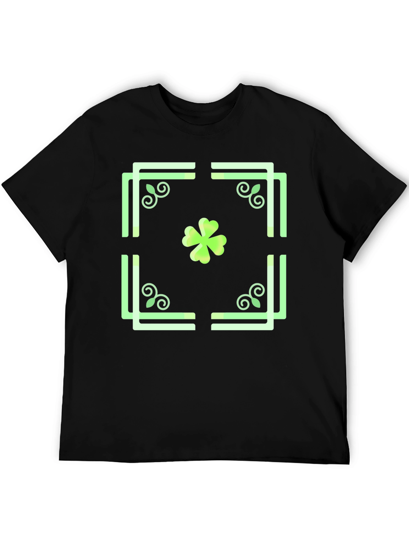 Lucky Clover Graphic Tee - Irish Pride Shirt