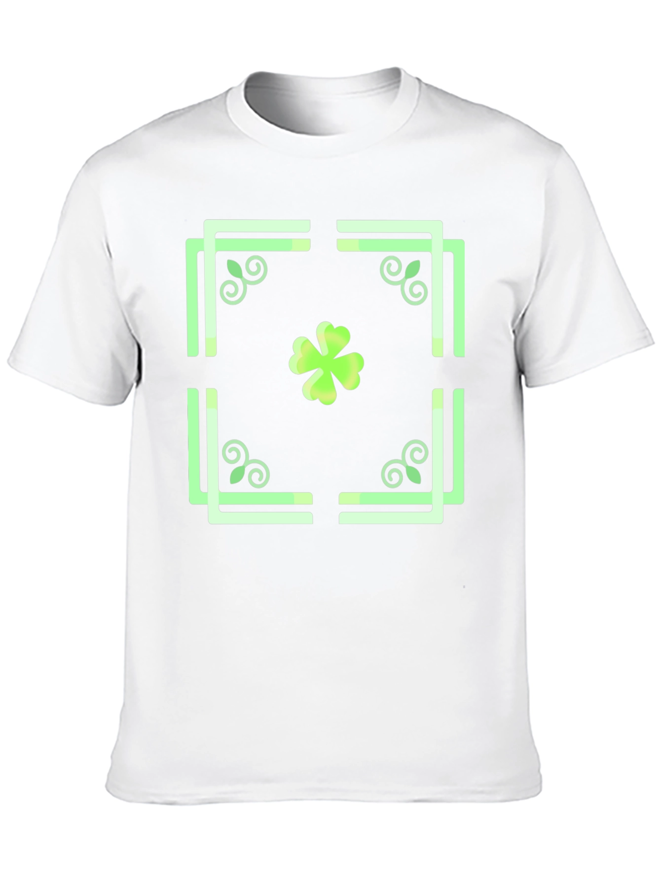 Lucky Clover Graphic Tee - Irish Pride Shirt