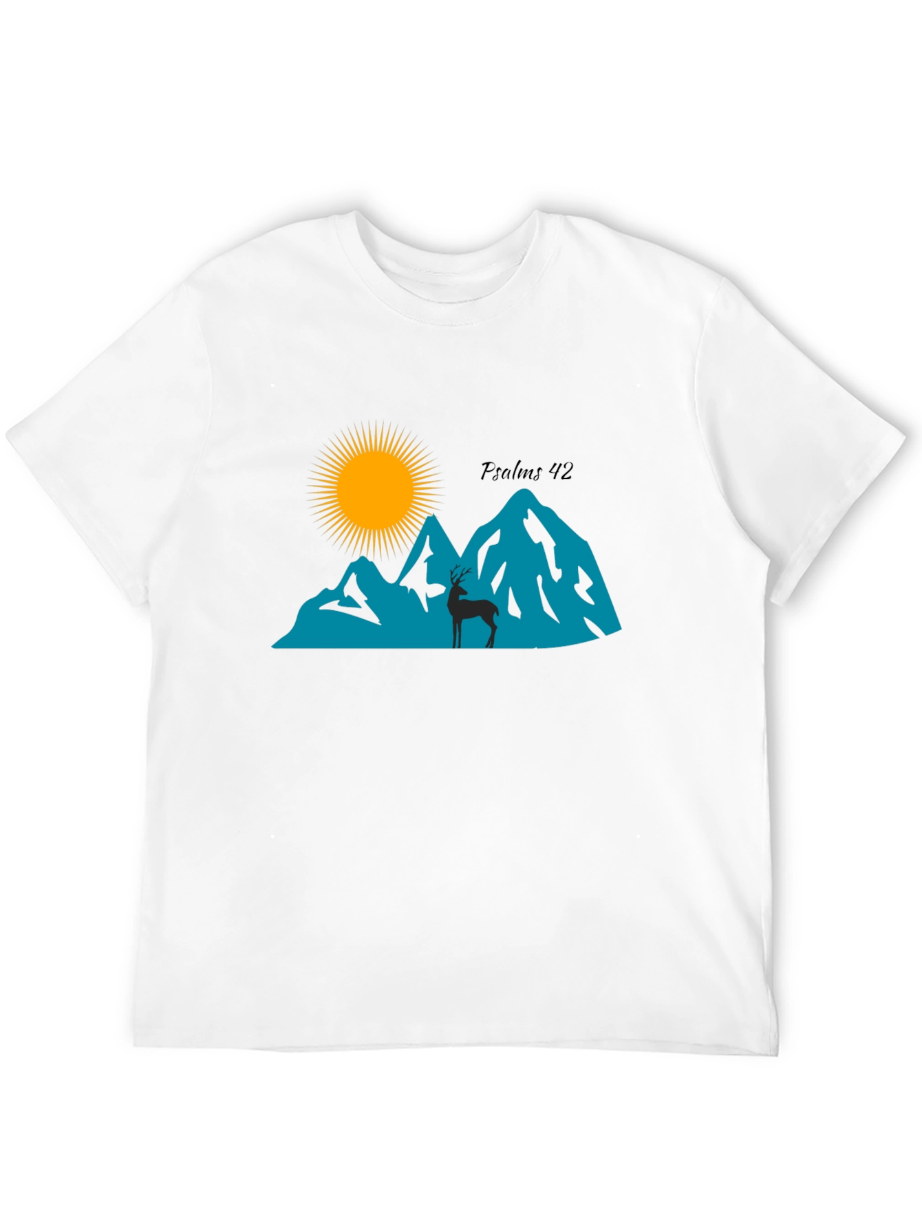 Psalms 42 Mountain Graphic T-Shirt