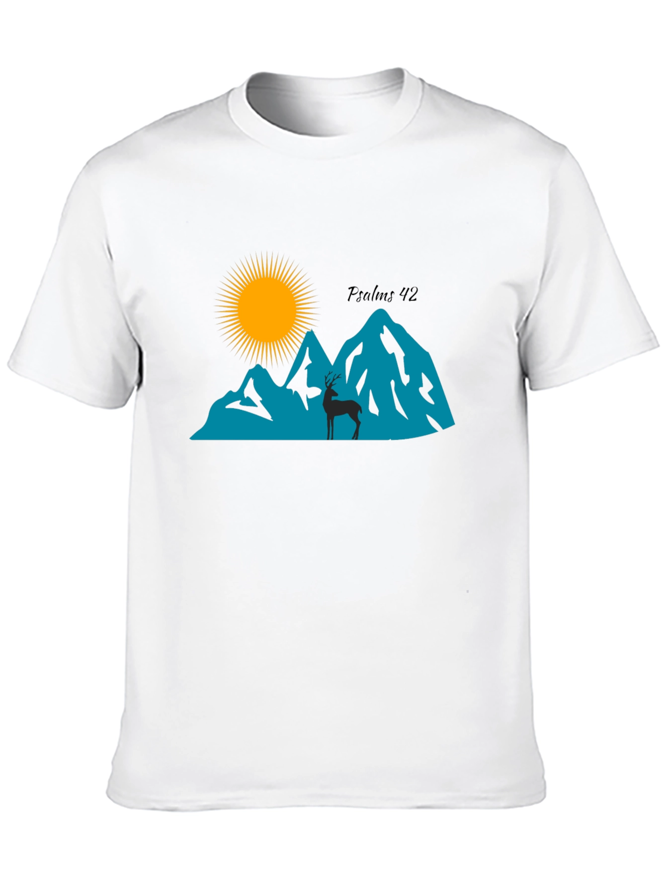 Psalms 42 Mountain Graphic T-Shirt