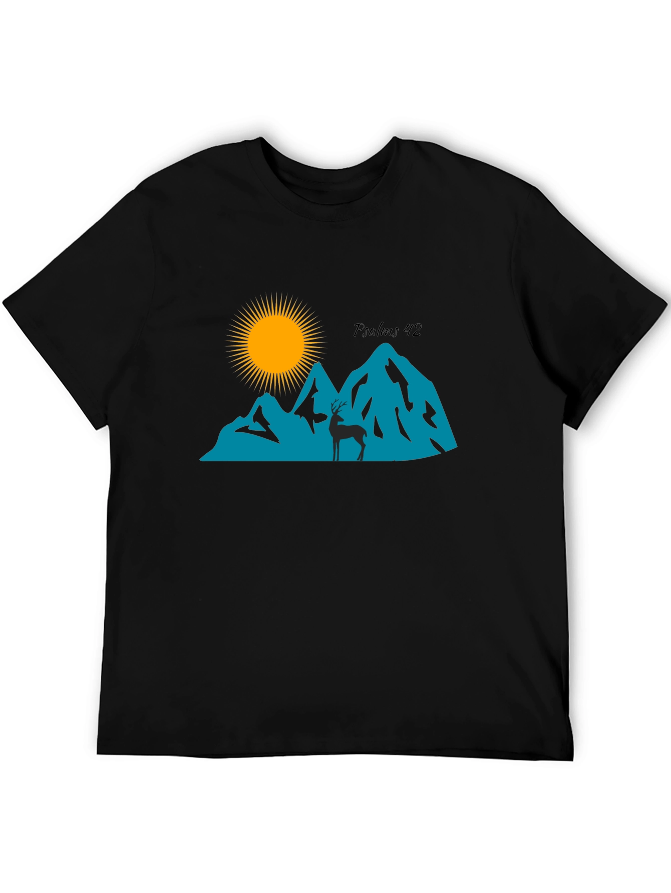 Psalms 42 Mountain Graphic T-Shirt