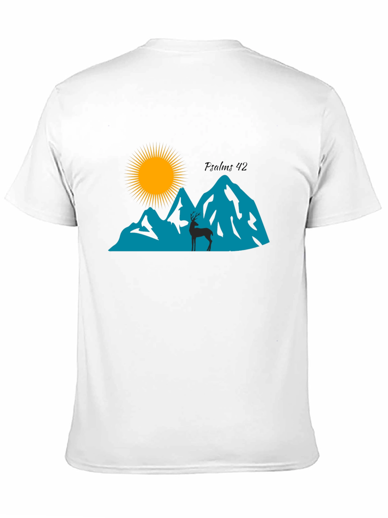 Psalms 42 Mountain Graphic T-Shirt
