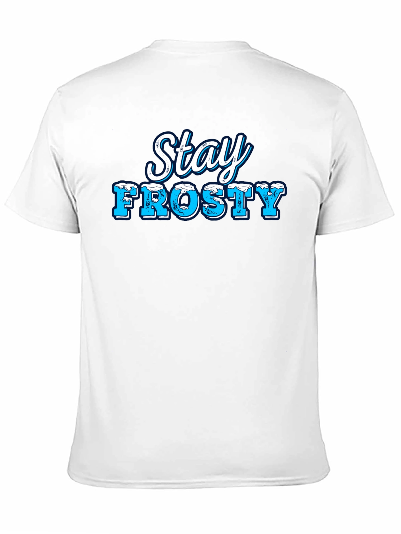 Stay Frosty Black Graphic Tee