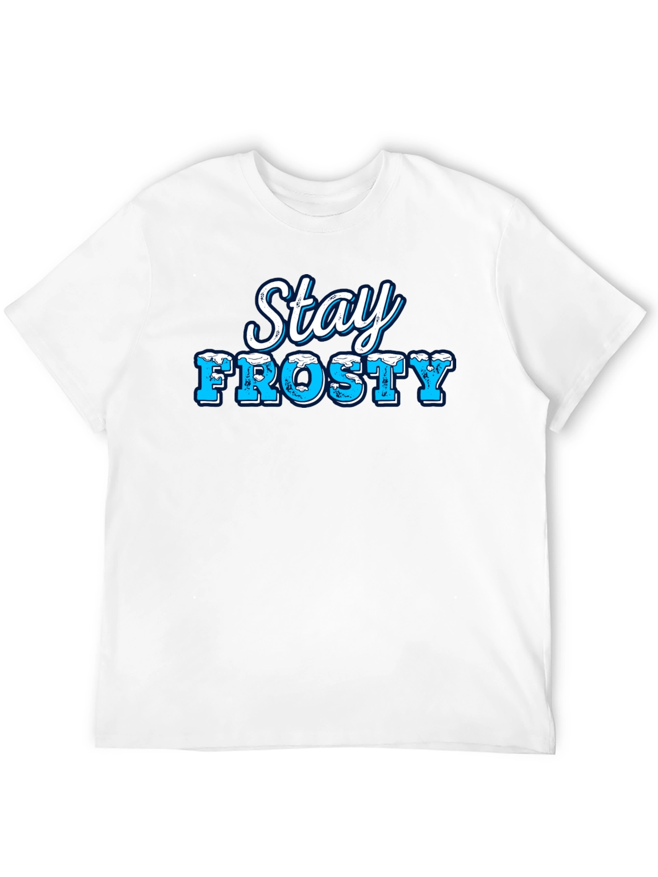 Stay Frosty Black Graphic Tee