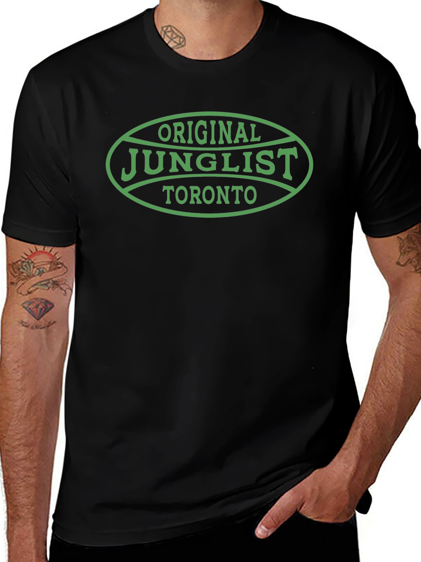 Original Junglist Toronto Black T-Shirt