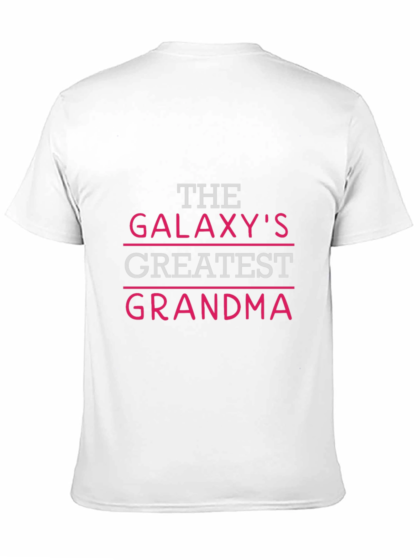 Galaxys Greatest Grandma T-Shirt - Black