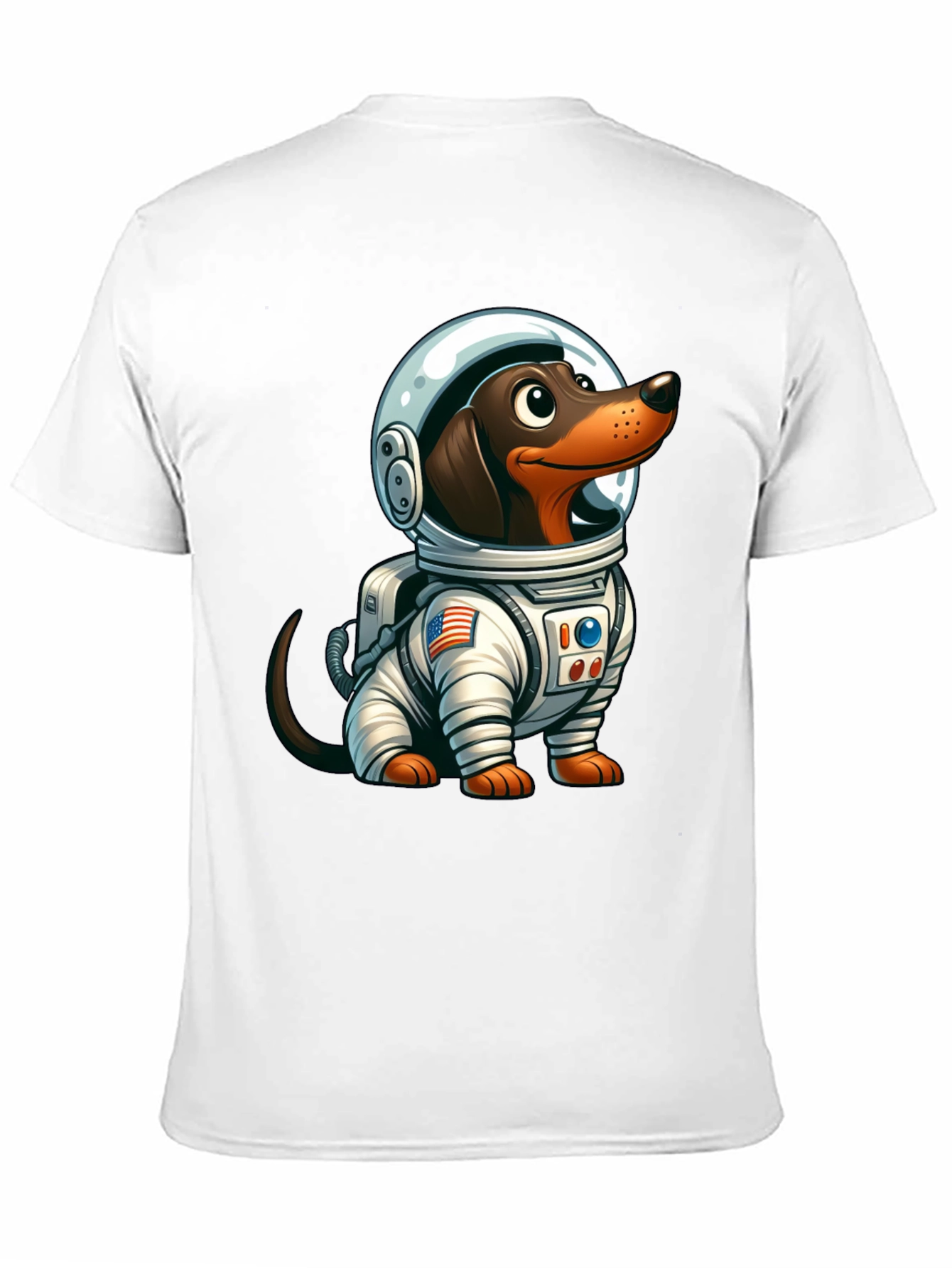 Dachshund Astronaut T-Shirt - Space Dog Tee