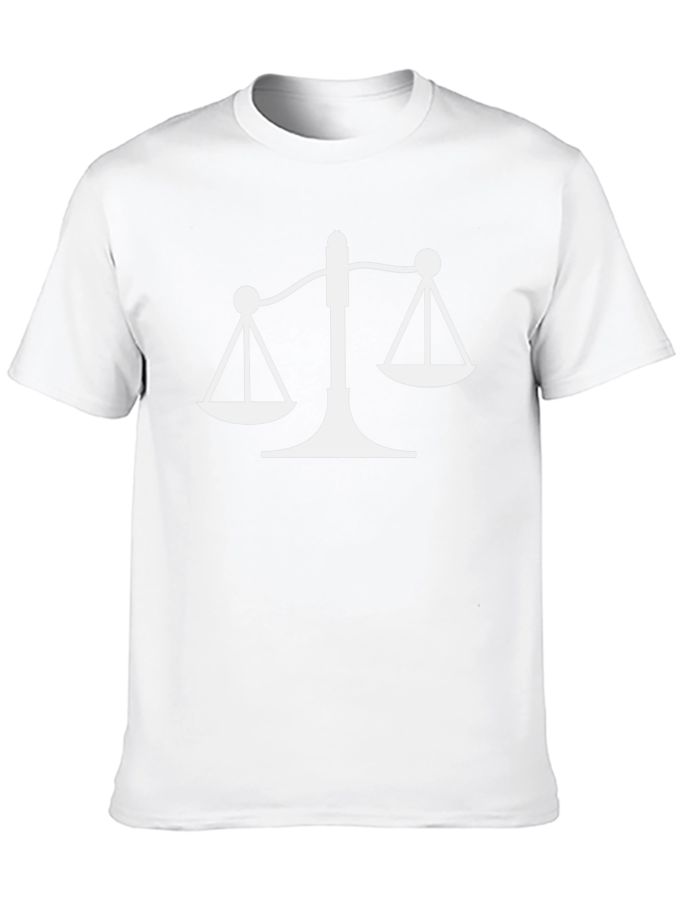 Scales of Justice Graphic Tee - Black