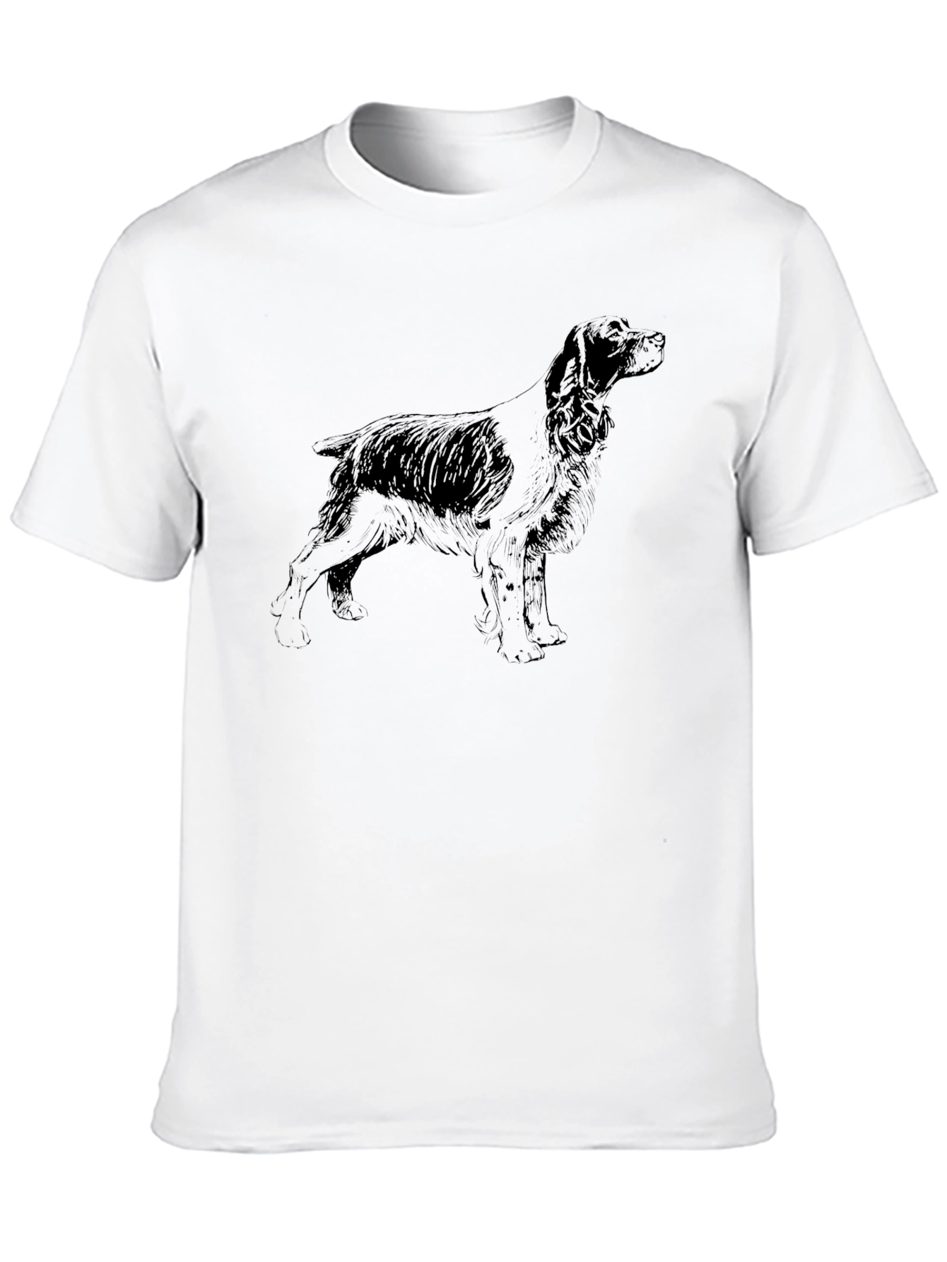 Dog Breed Graphic Tee - Black