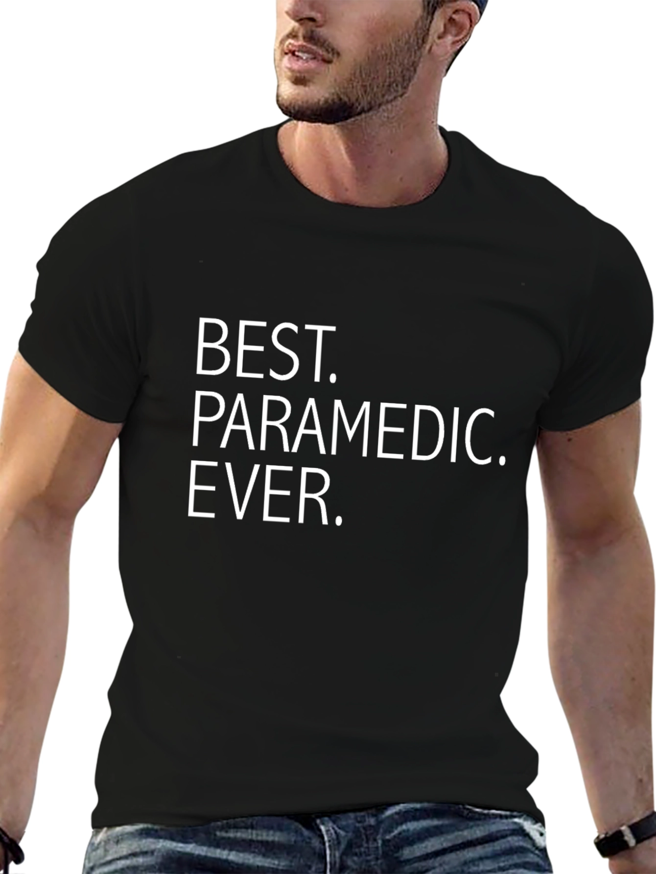 Best Paramedic Ever Black T-Shirt
