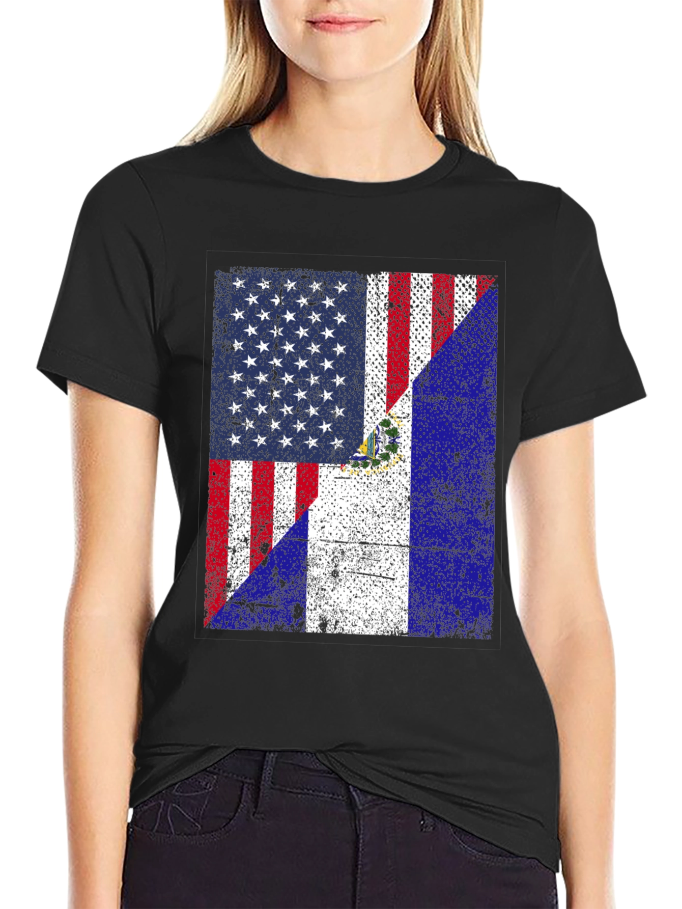 USA & State Flag T-Shirt