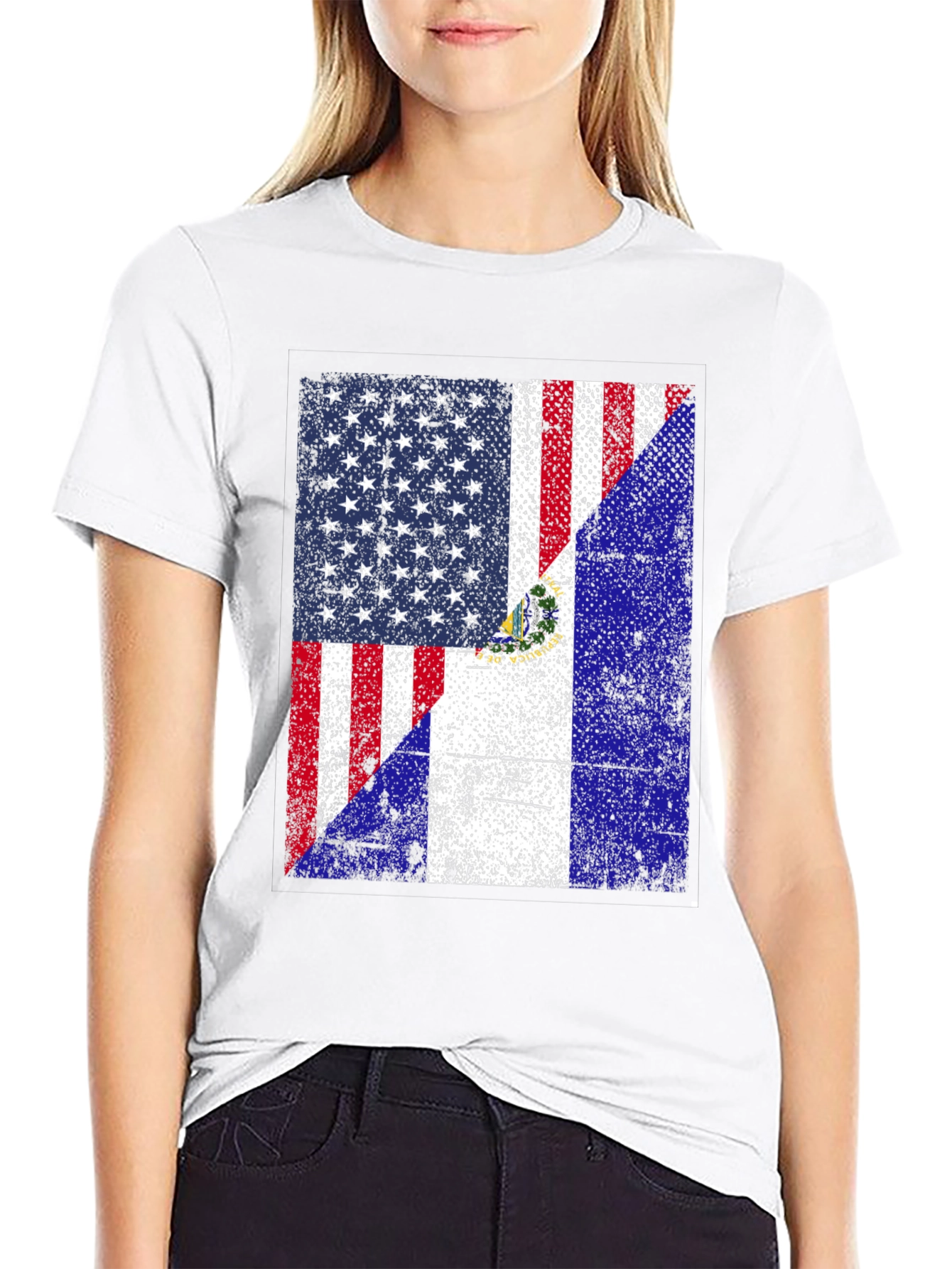 USA & State Flag T-Shirt
