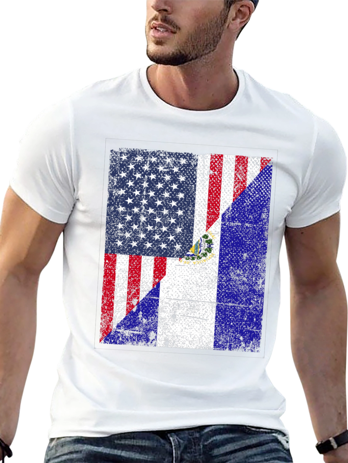 USA & State Flag T-Shirt