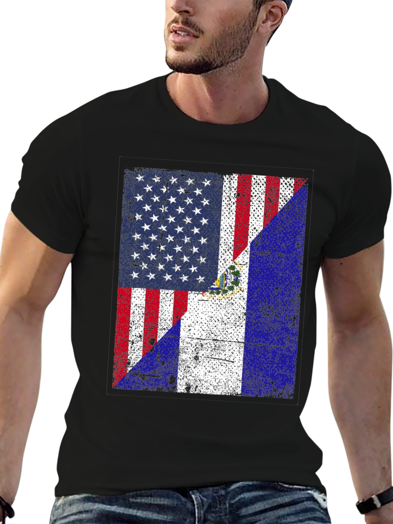 USA & State Flag T-Shirt