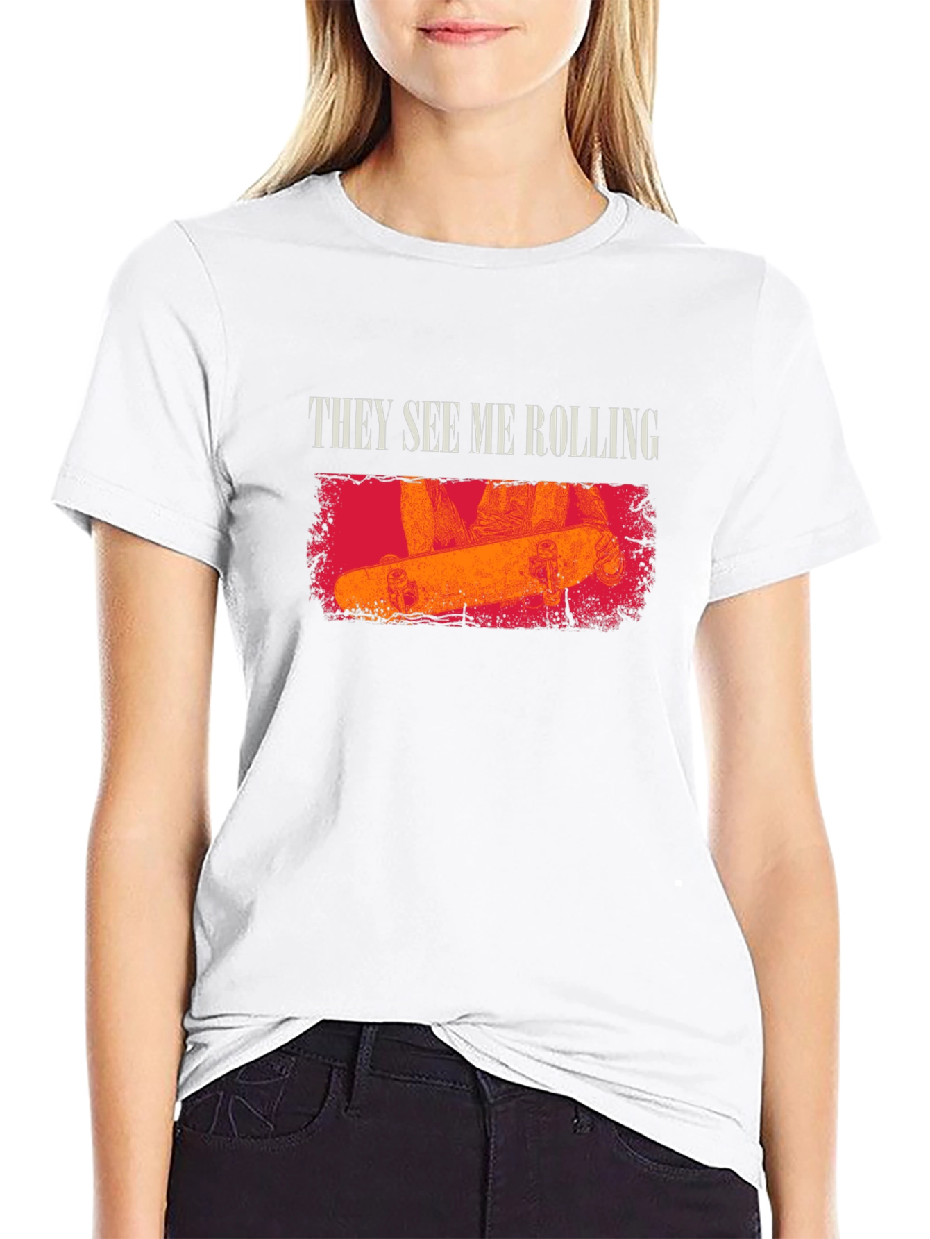 They See Me Rolling Graphic T-Shirt