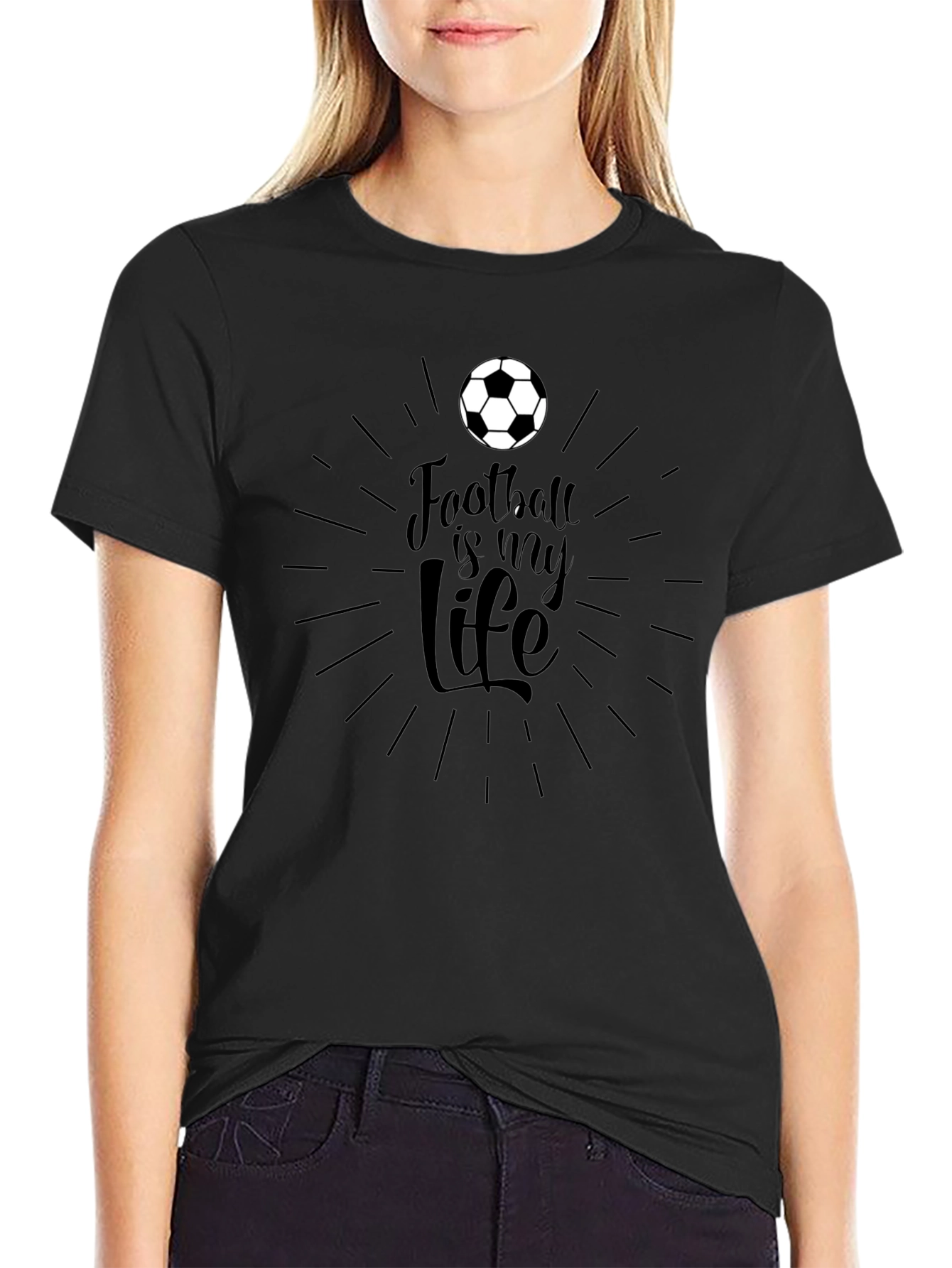 Football is My Life Graphic Tee