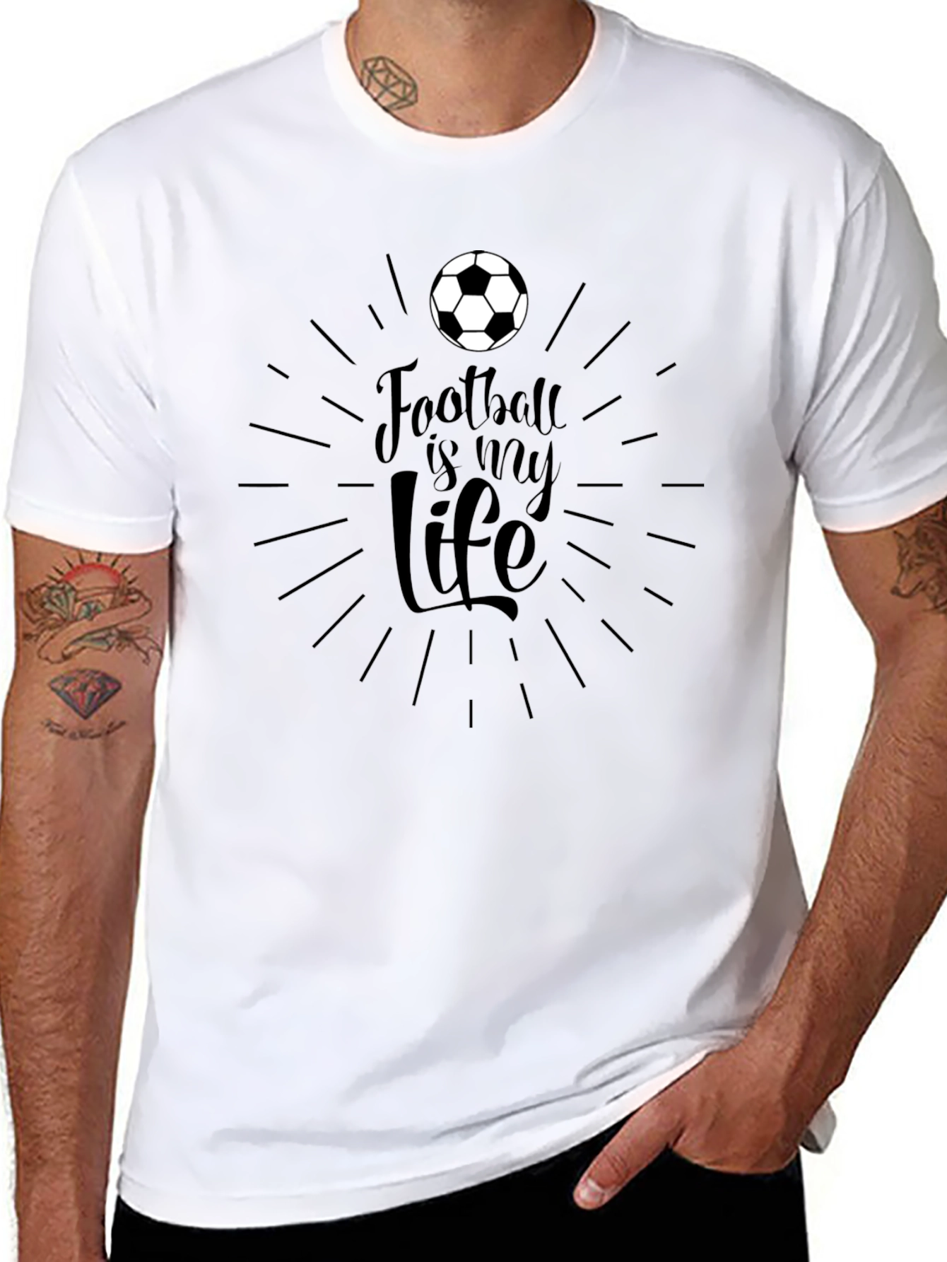 Football is My Life Graphic Tee