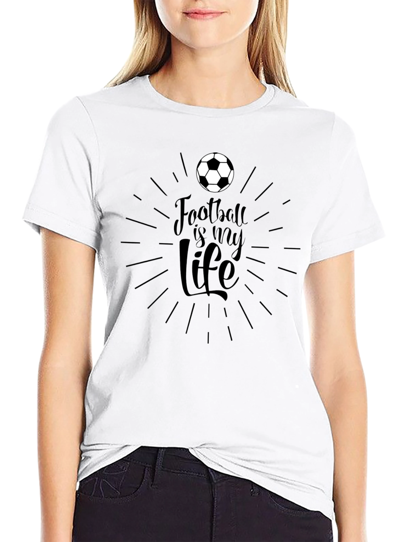 Football is My Life Graphic Tee