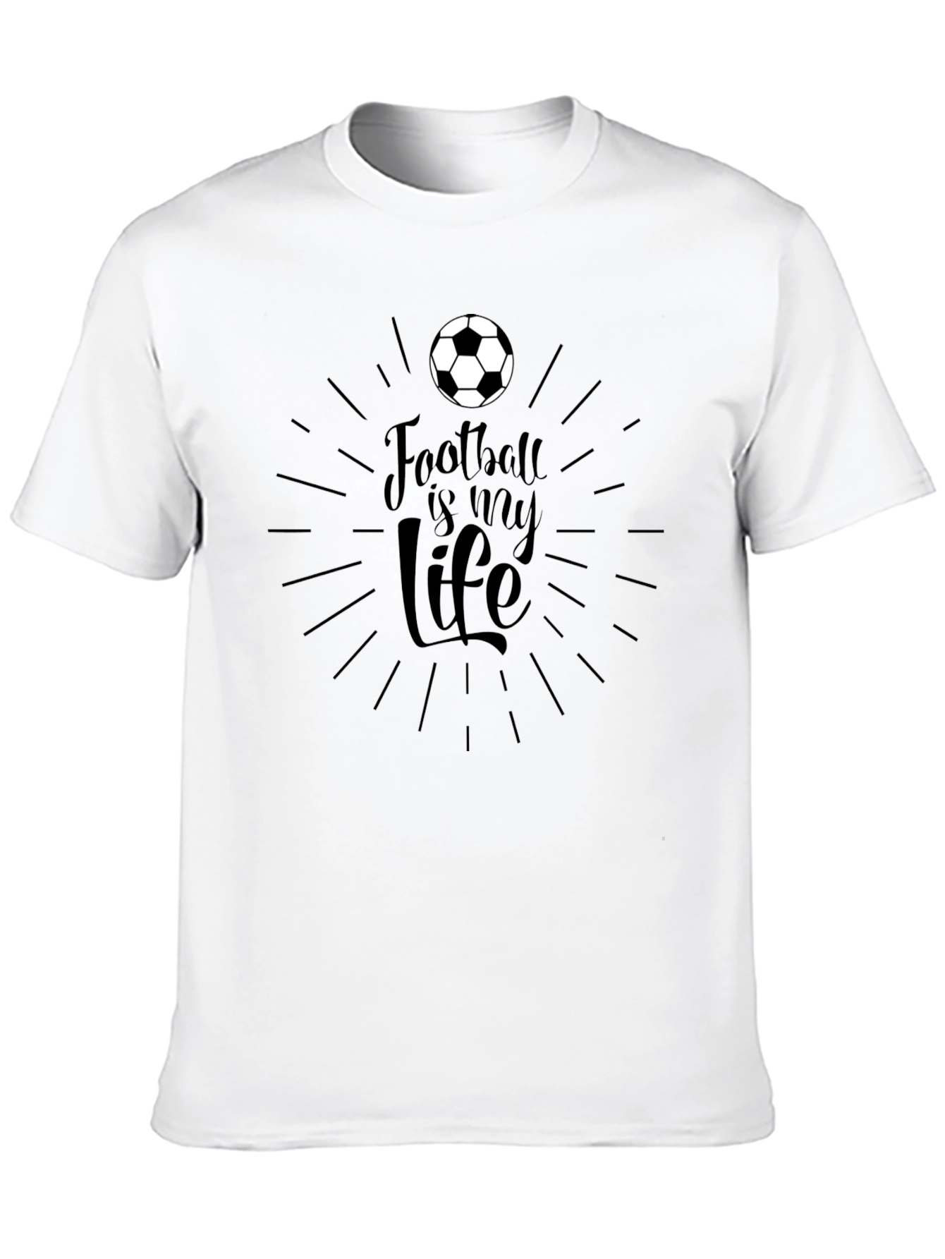 Football is My Life Graphic Tee