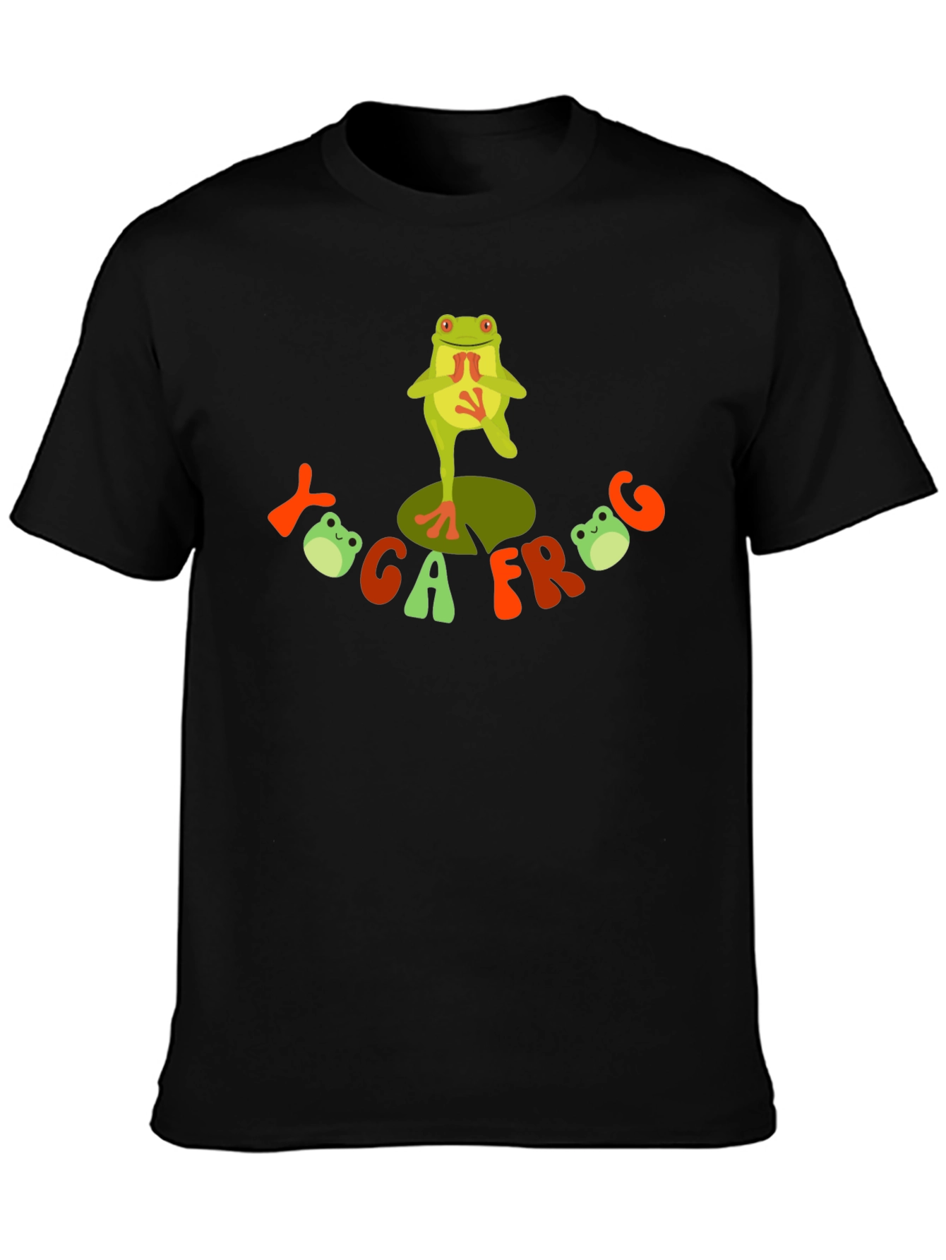 Yoga Frog Graphic T-Shirt