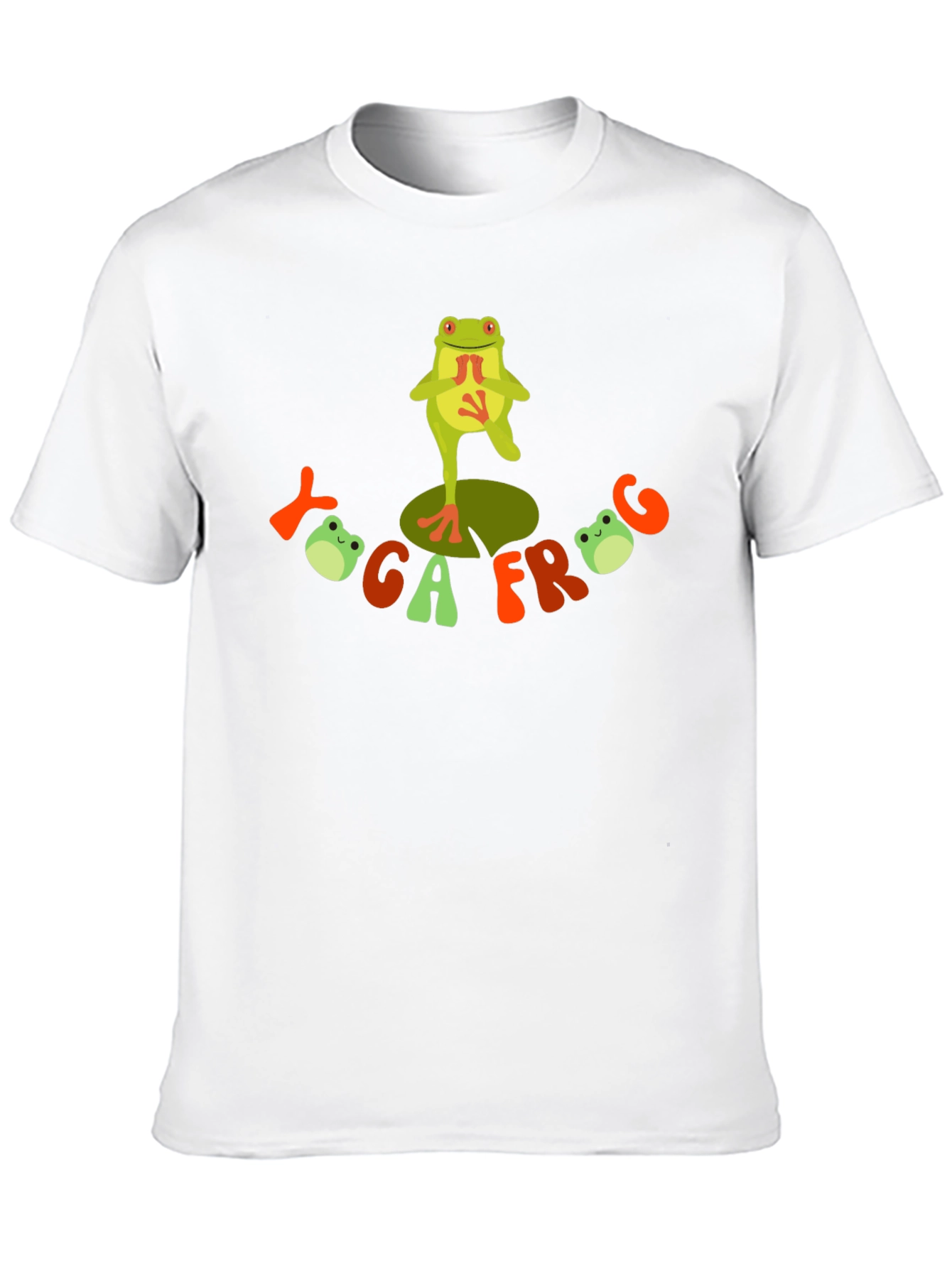 Yoga Frog Graphic T-Shirt