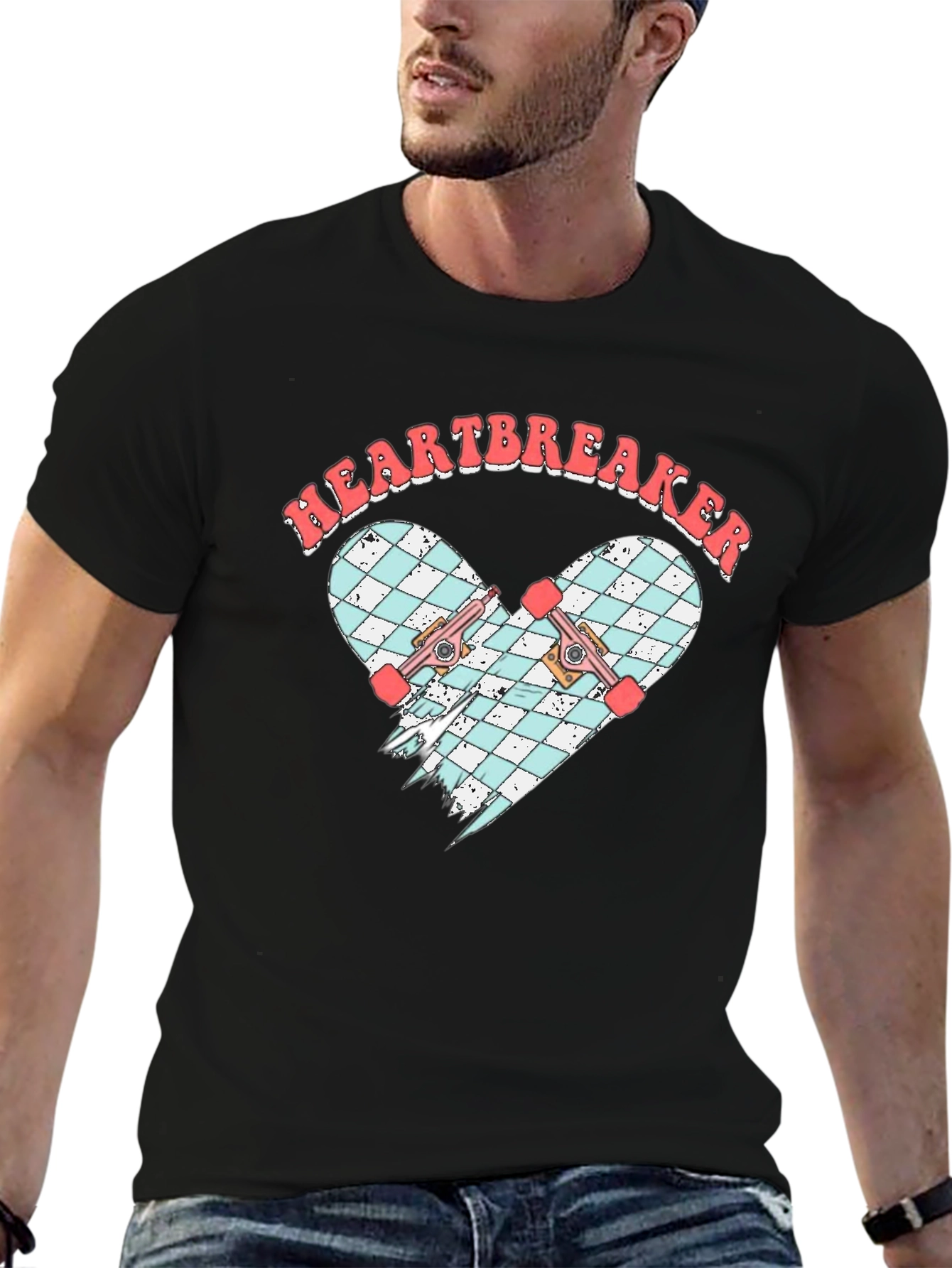 Heartbreaker Skateboard Graphic Tee