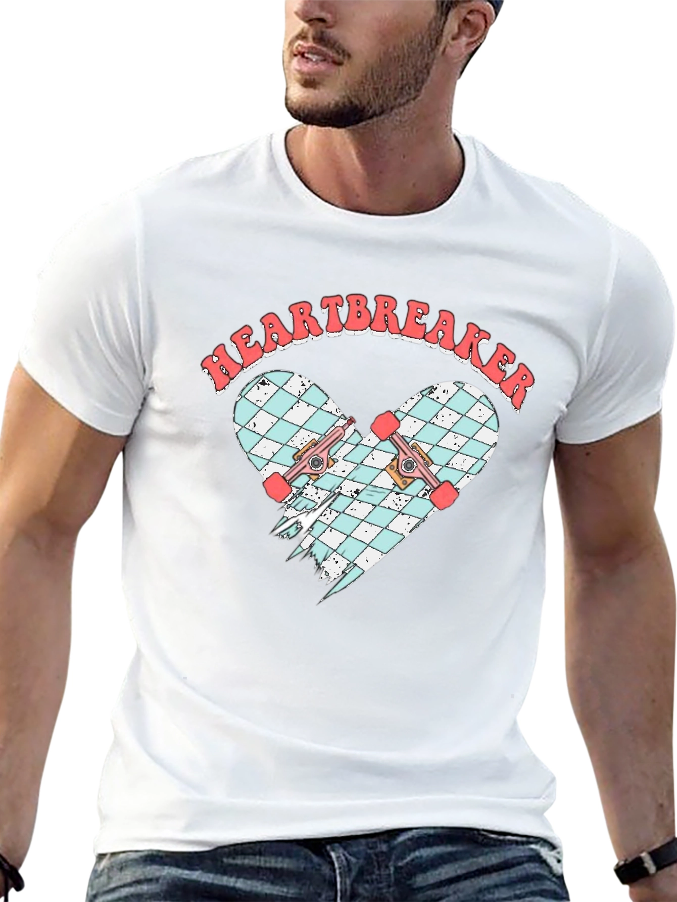 Heartbreaker Skateboard Graphic Tee