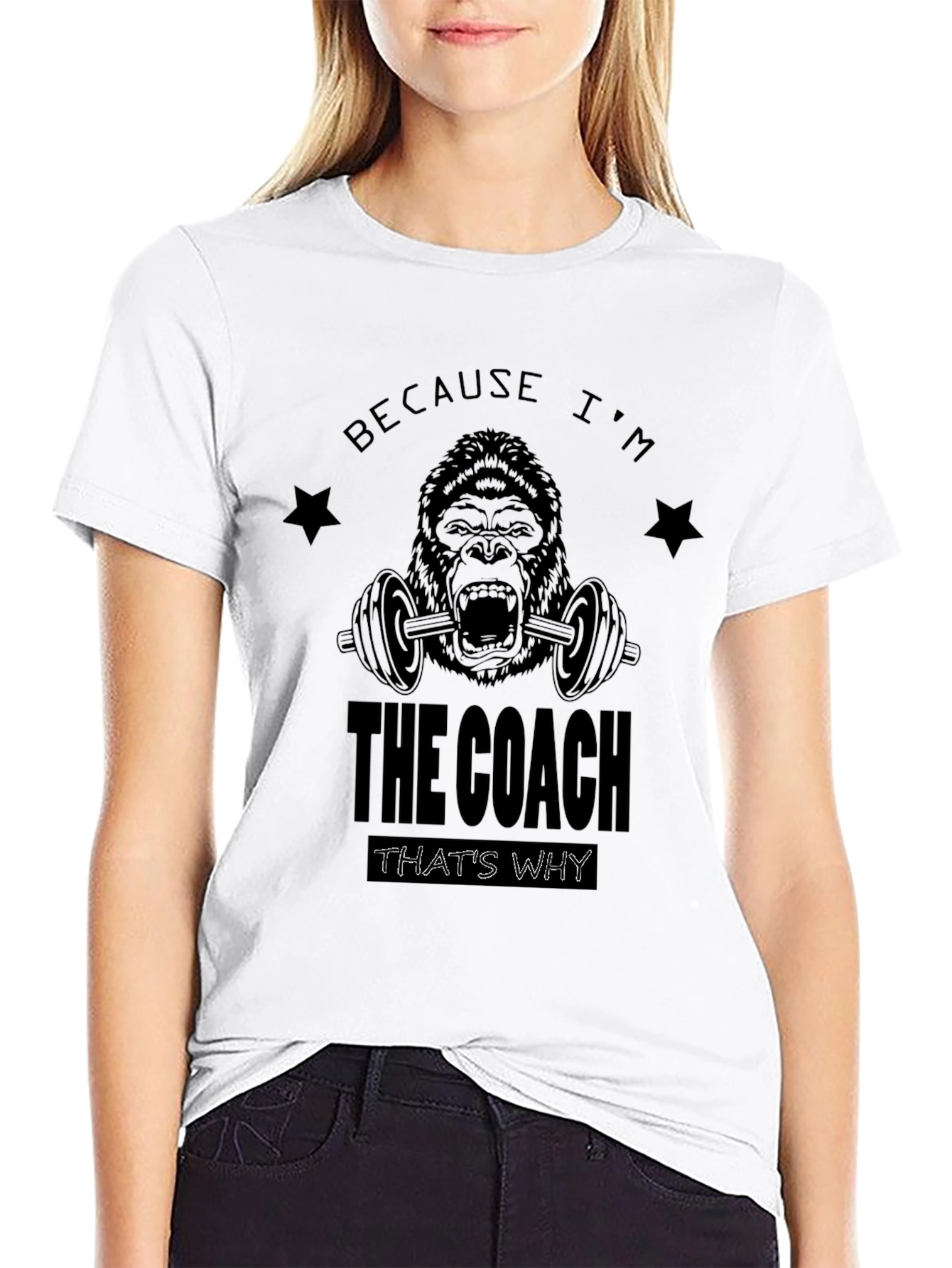 Gorilla Coach T-Shirt - Fitness Motivation Tee