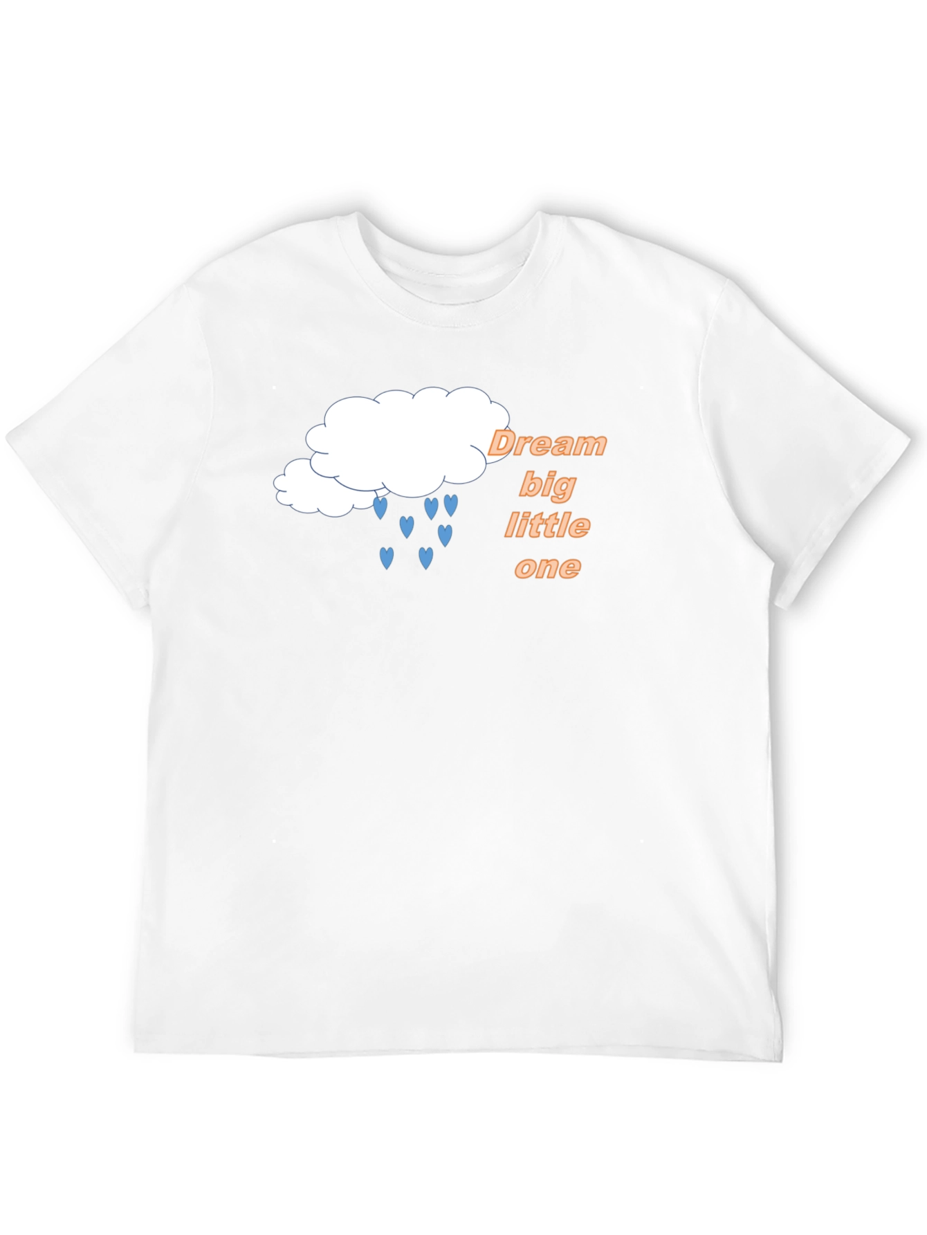 Dream Big Little One Black Graphic T-Shirt
