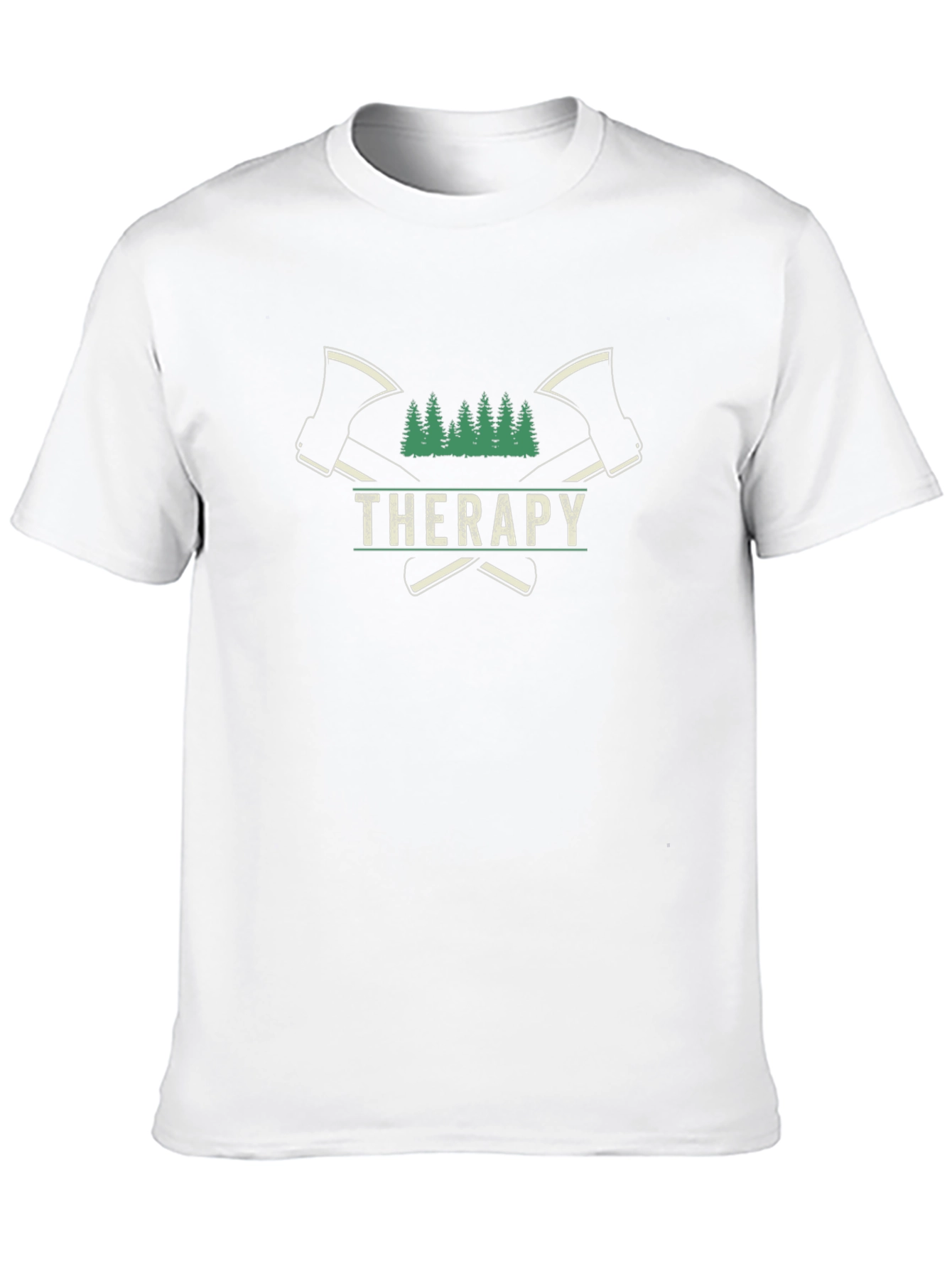 Therapy Axes and Trees Graphic T-Shirt