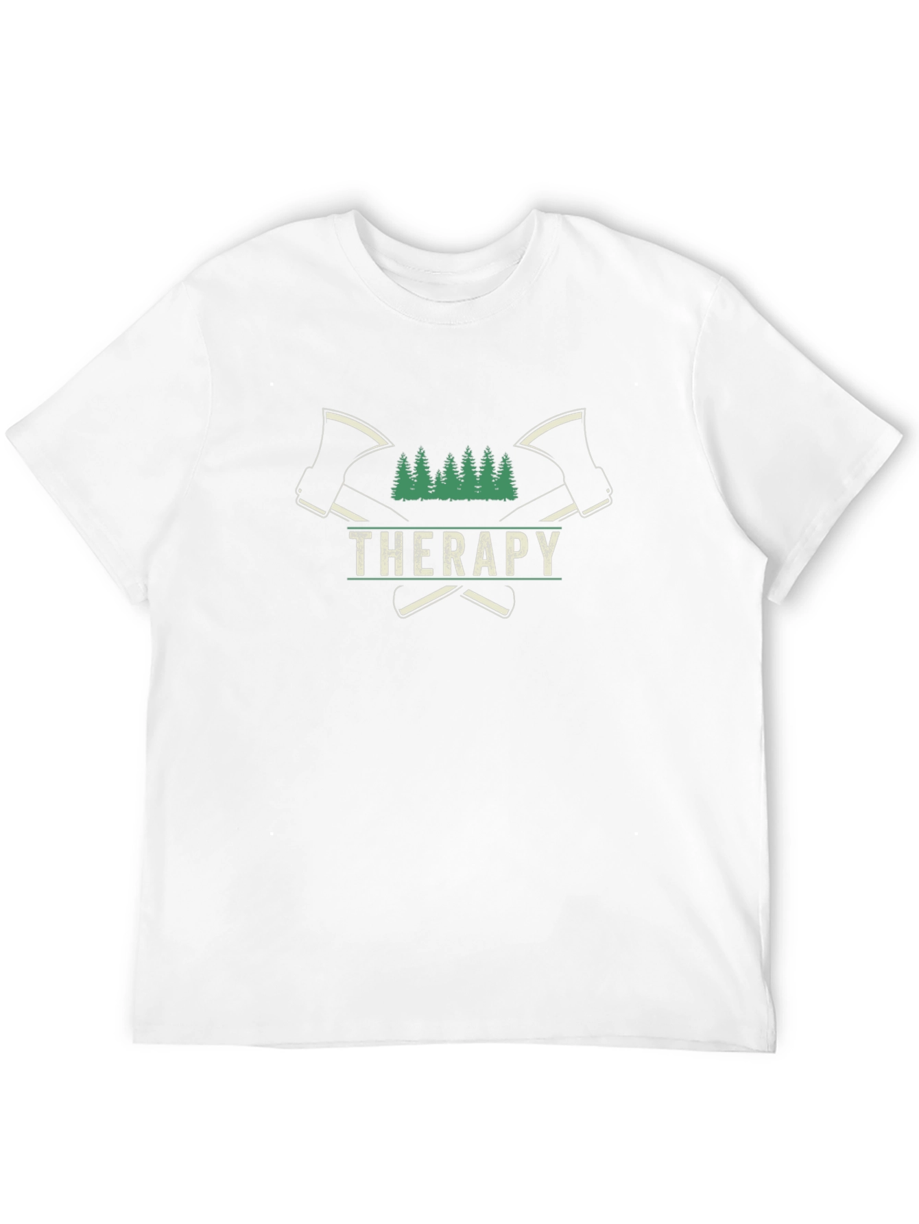 Therapy Axes and Trees Graphic T-Shirt